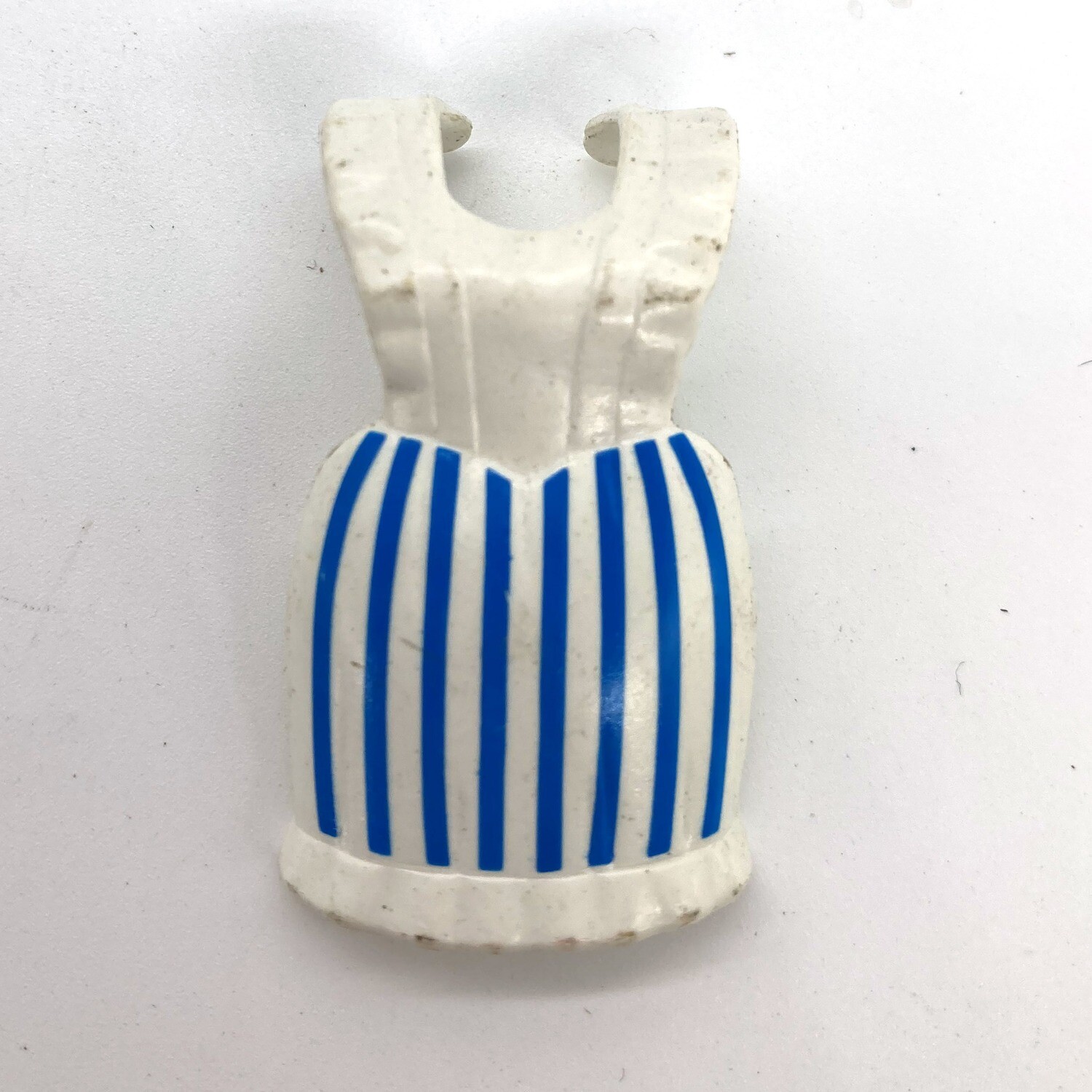 playmobil tablier blanc bleu