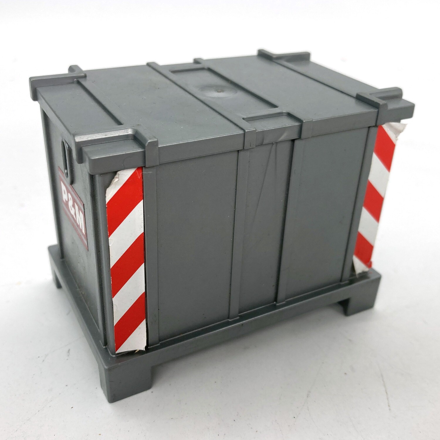 Playmobil caisse gris transport