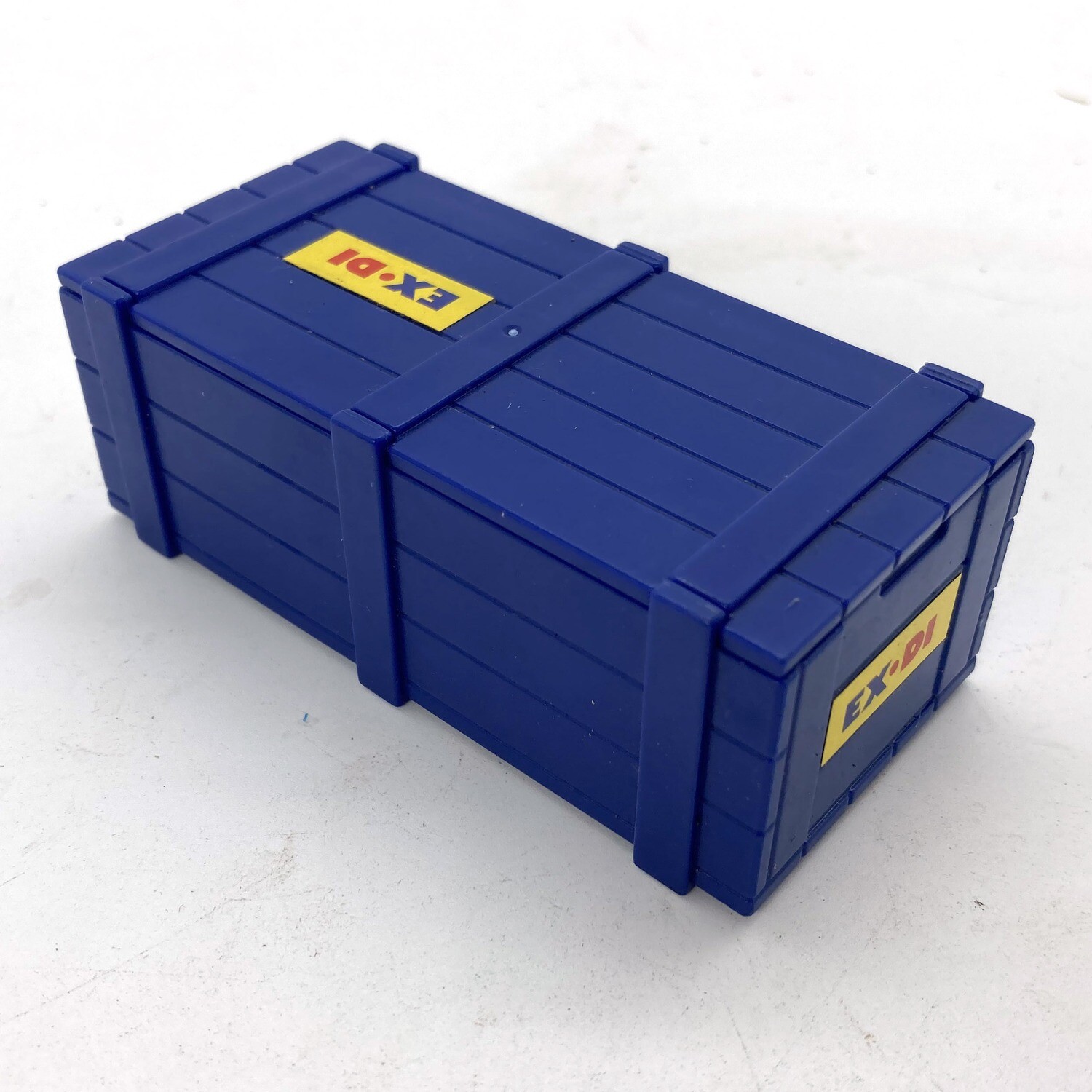 Playmobil caisse transport bleu