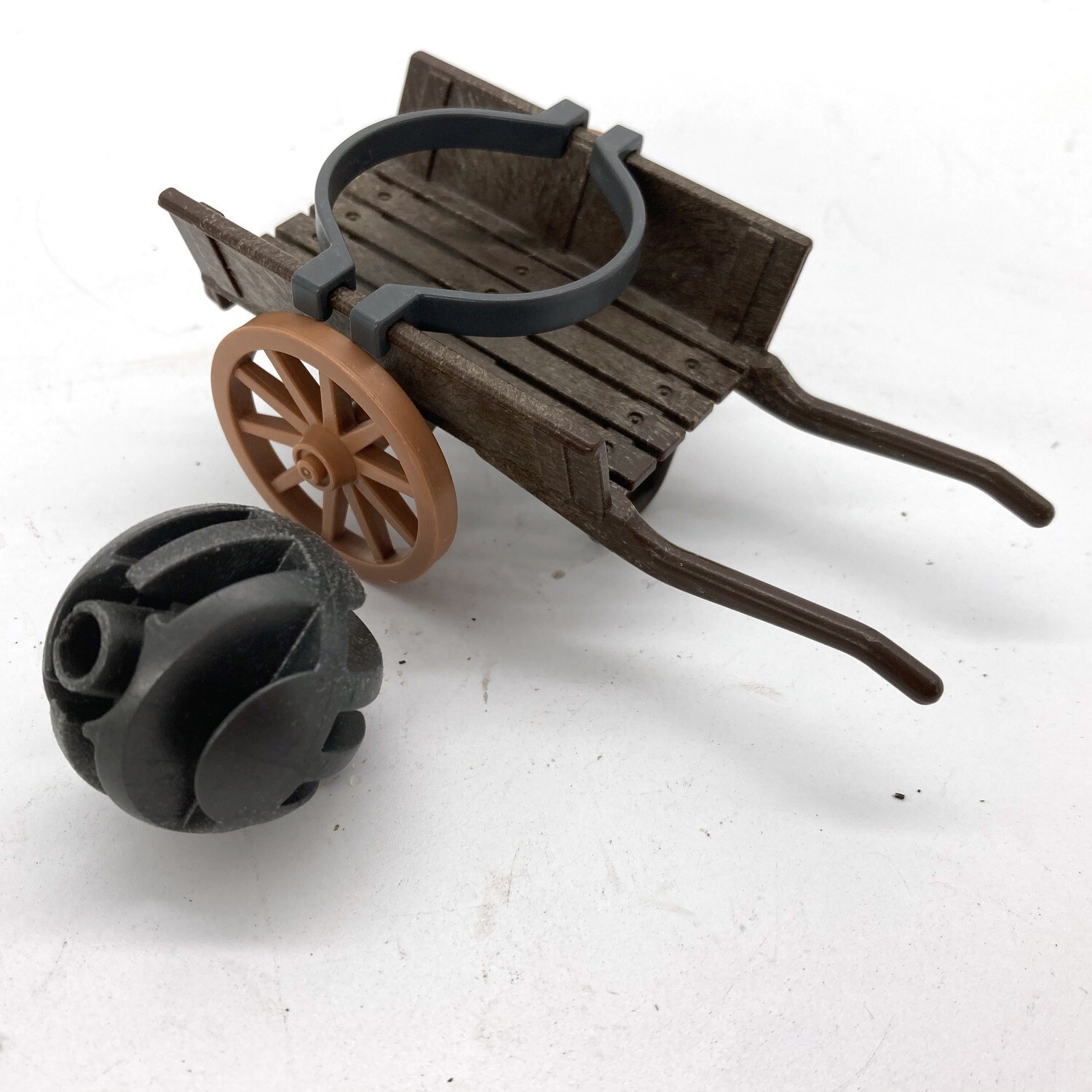 Playmobil chariot moyen age boulet de canon