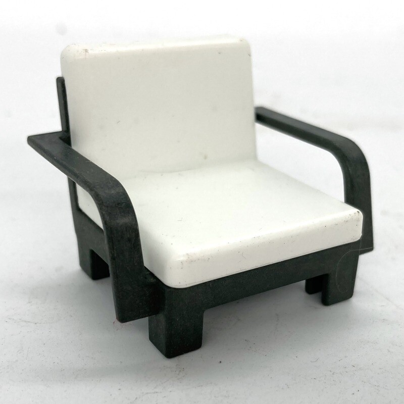 playmobil fauteuil large blanc
