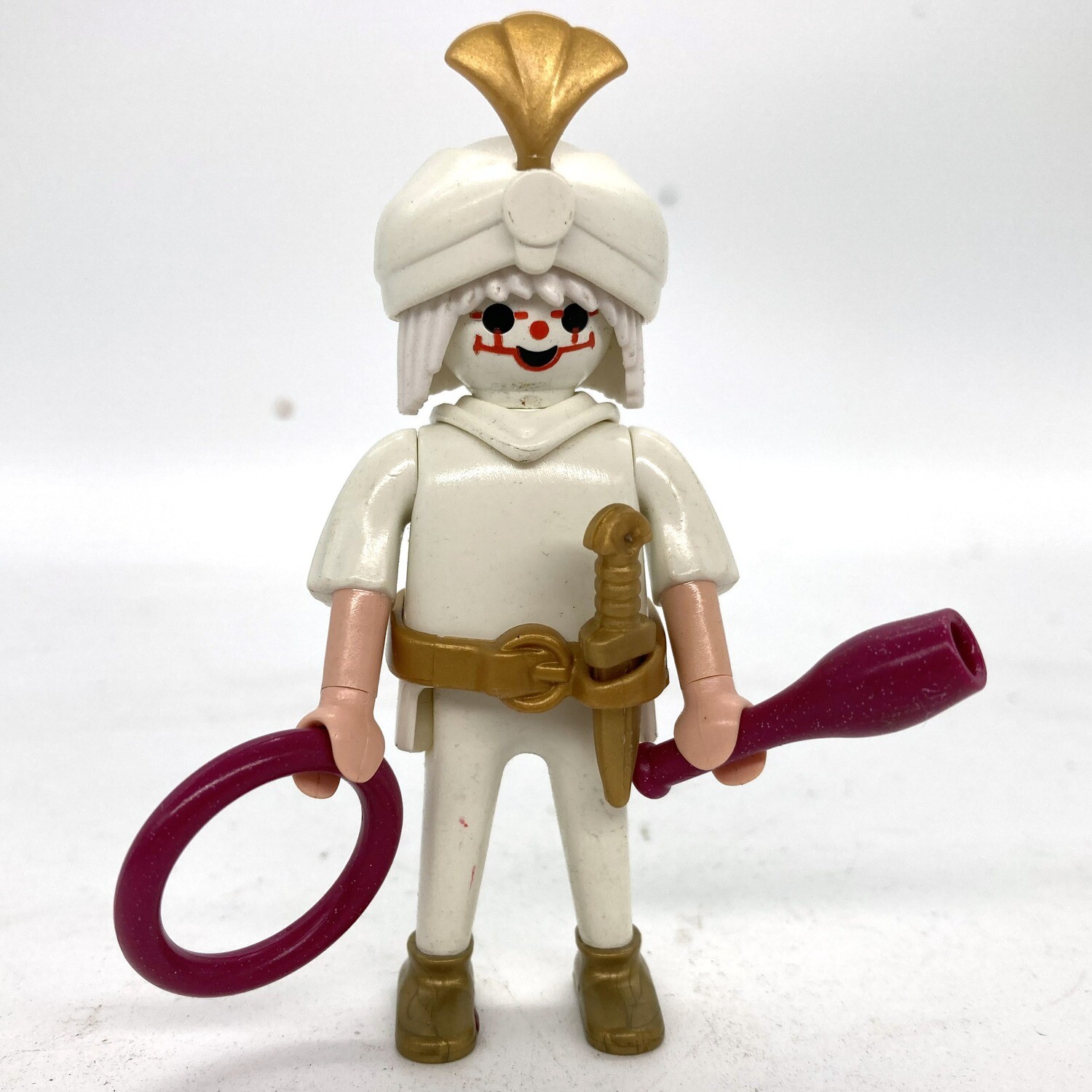 playmobil clown blanc