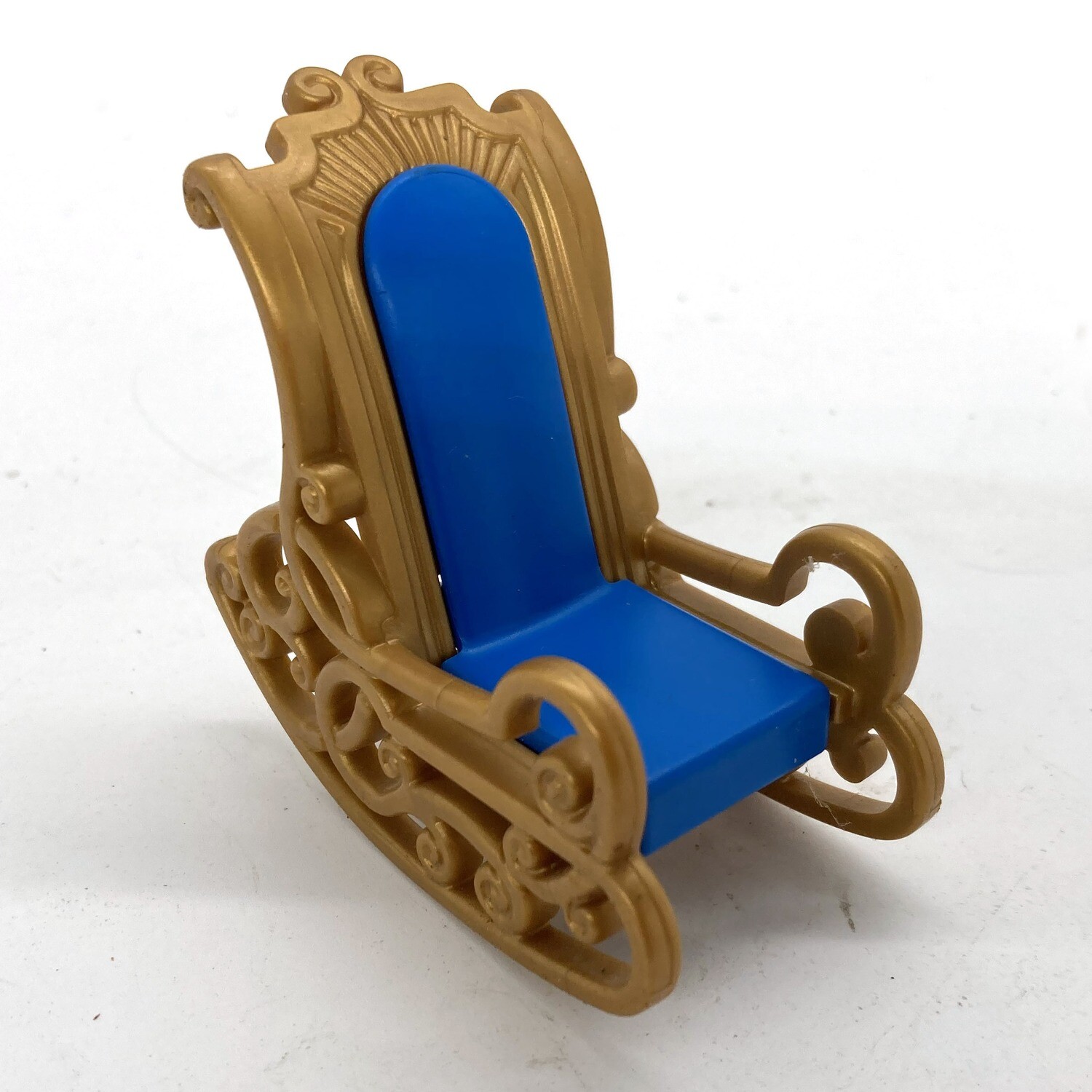 playmobil fauteuil bascule doré