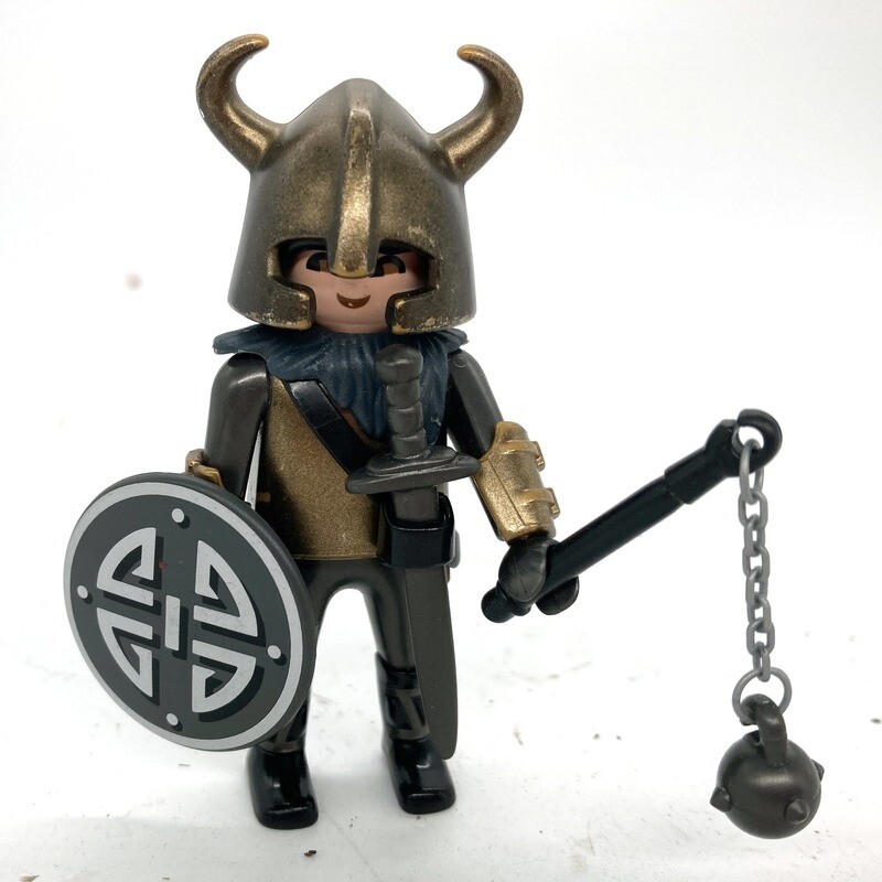 playmobil guerrier asiatique masse
