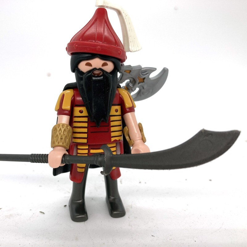 playmobil guerrier asiatique masse