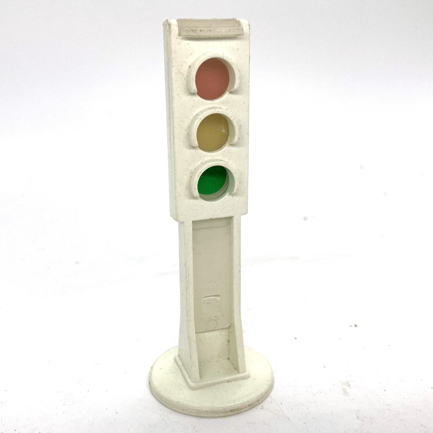 playmobil feu rouge vintage blanc