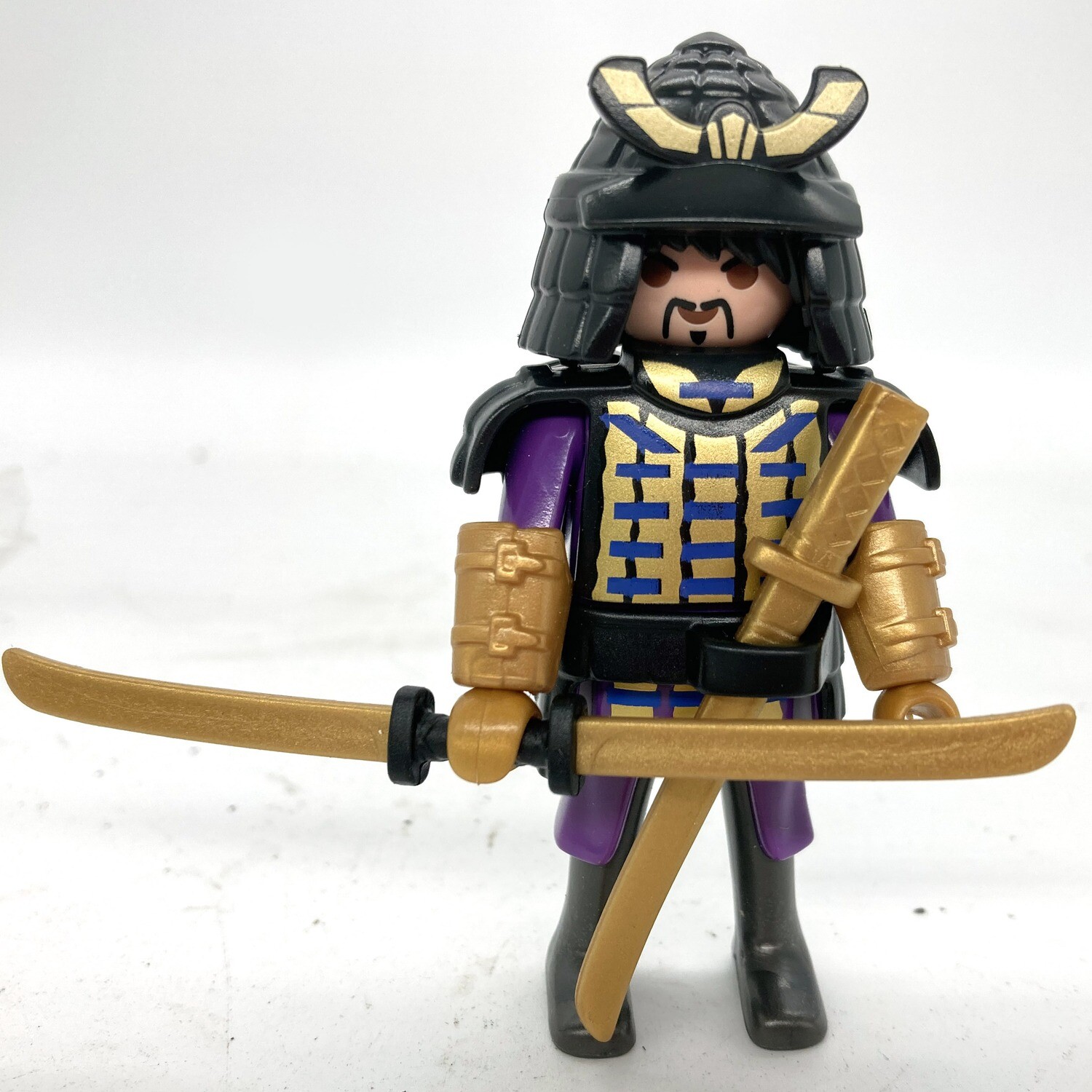 playmobil guerrier samourai bleu