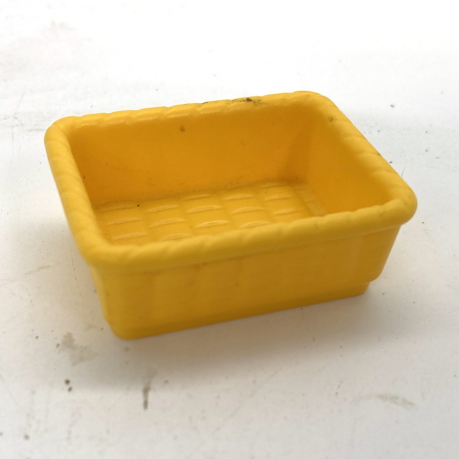 Playmobil panier rectangle jaune