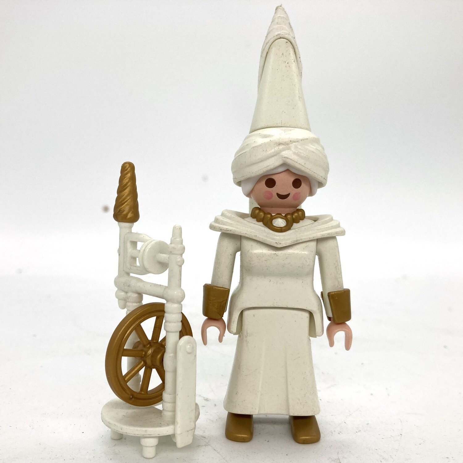 Playmobil princesse blanc rouet