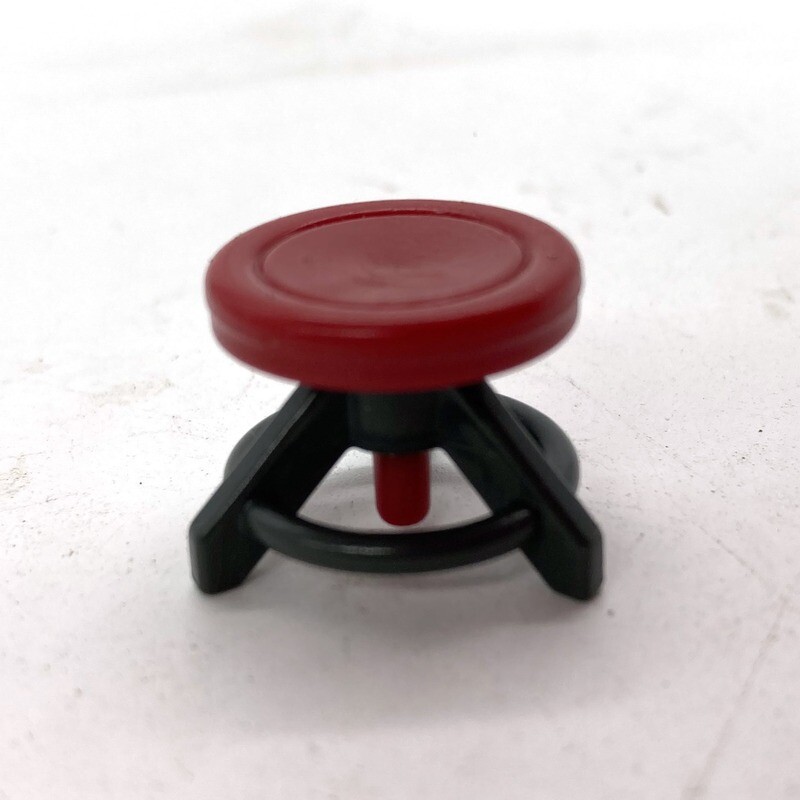 playmobil tabouret rouge