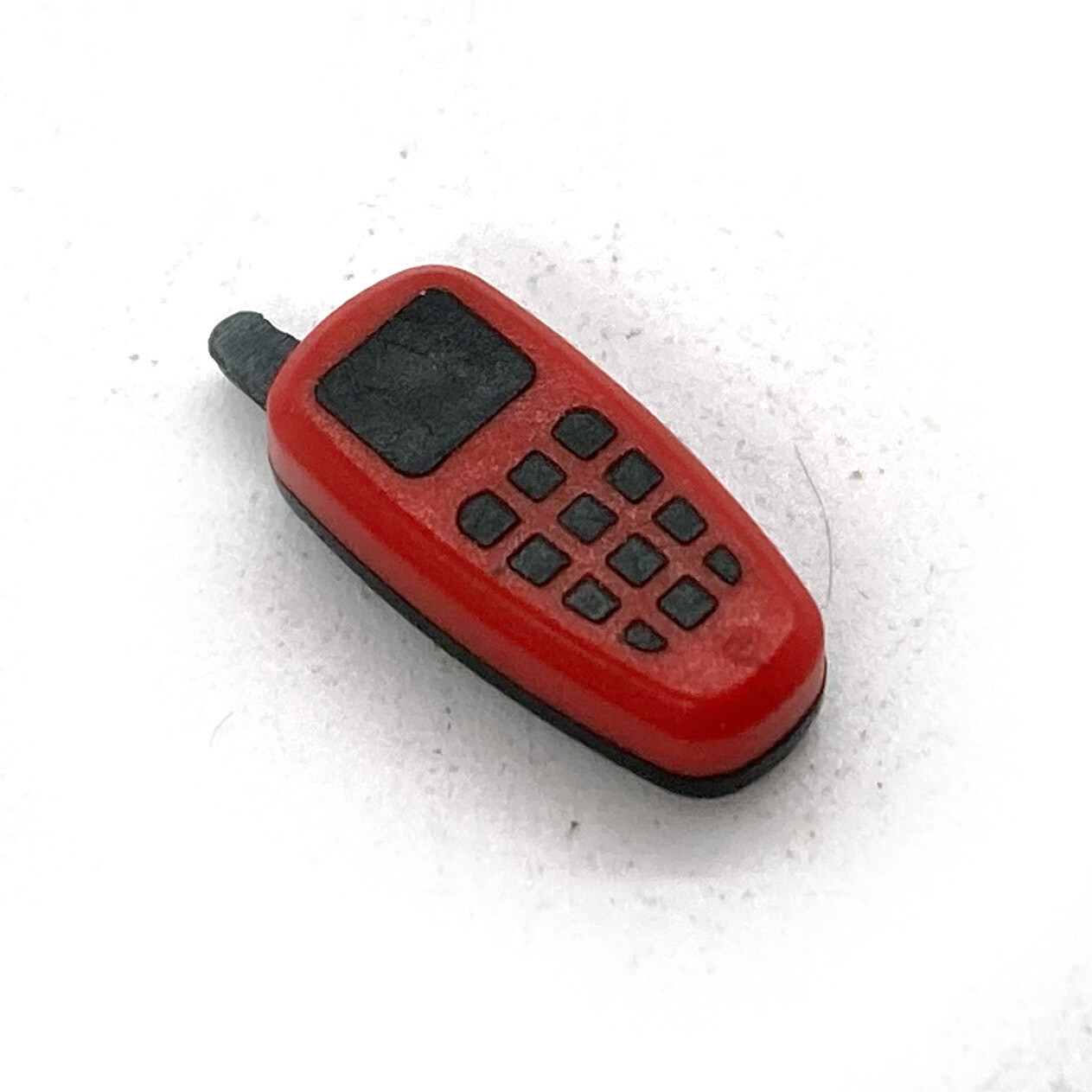 playmobil téléphone portable rouge