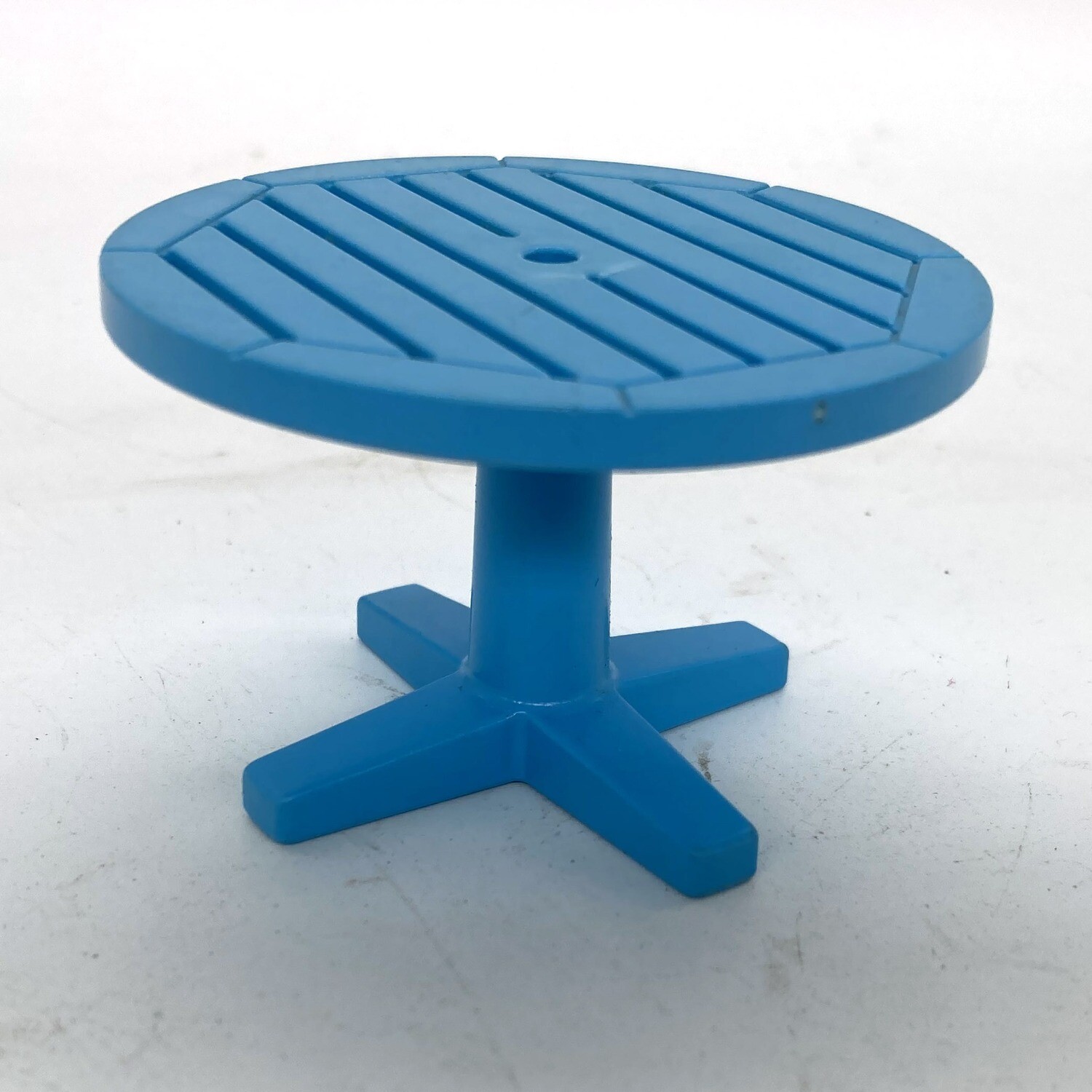playmobil table jardin bleu