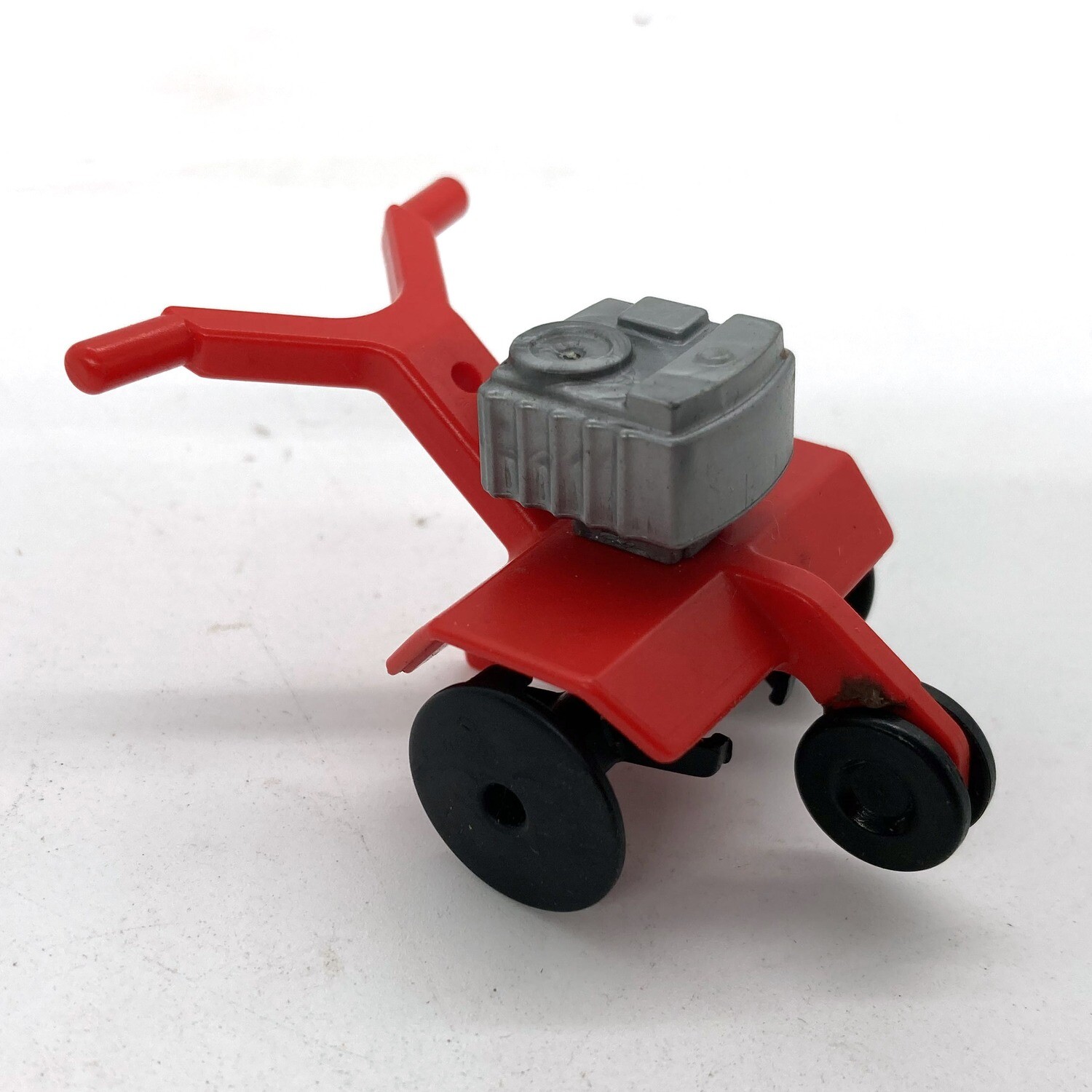 playmobil motoculteur tondeuse rouge