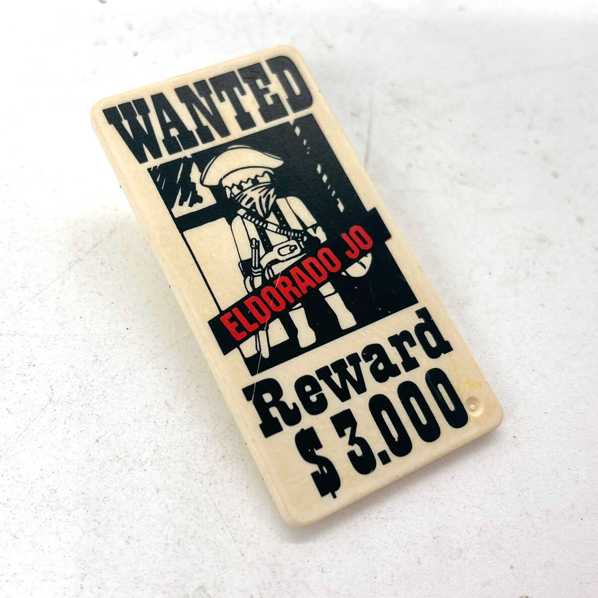 playmobil pancarte affiche de recherche wanted western 2