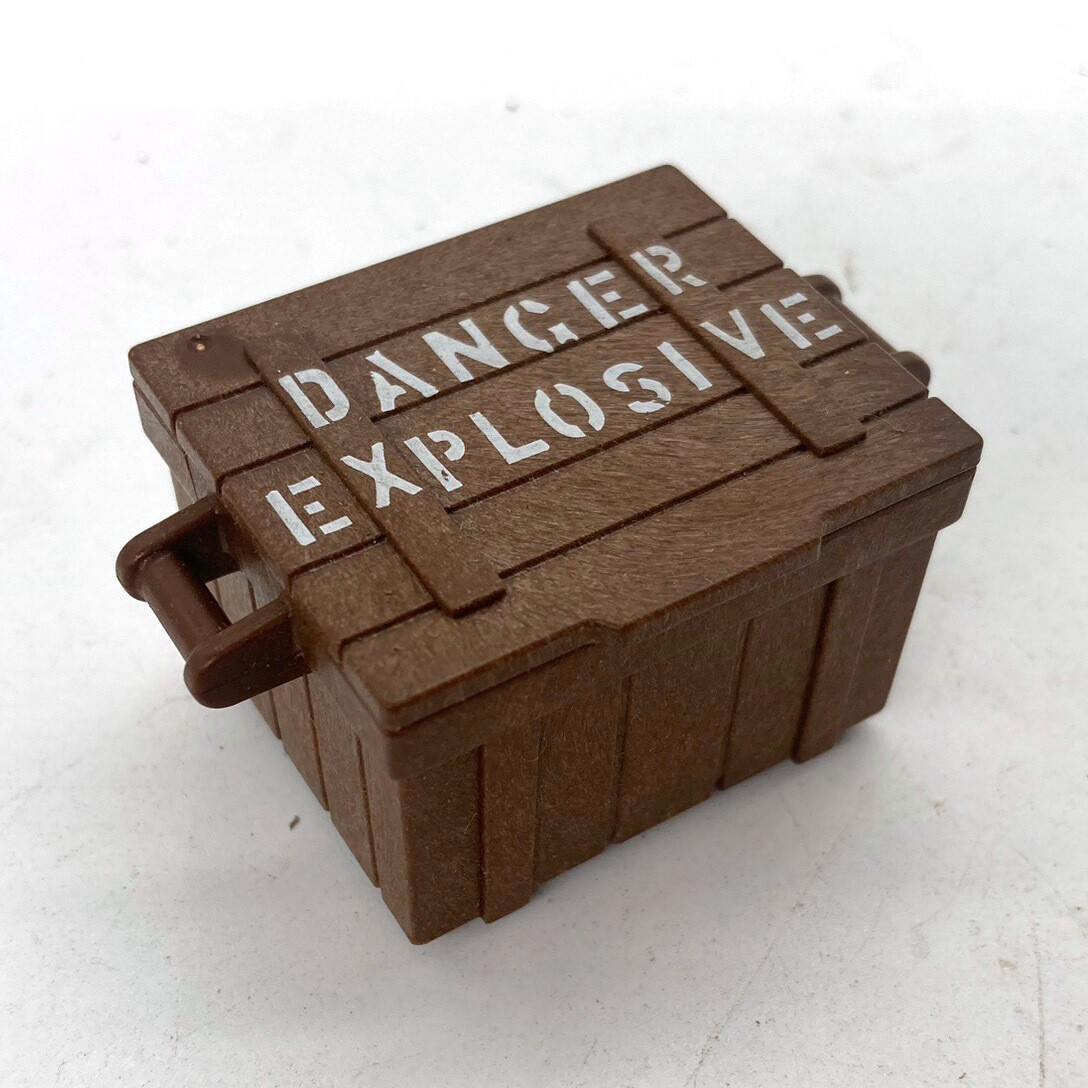 Playmobil caisse marron explosive western