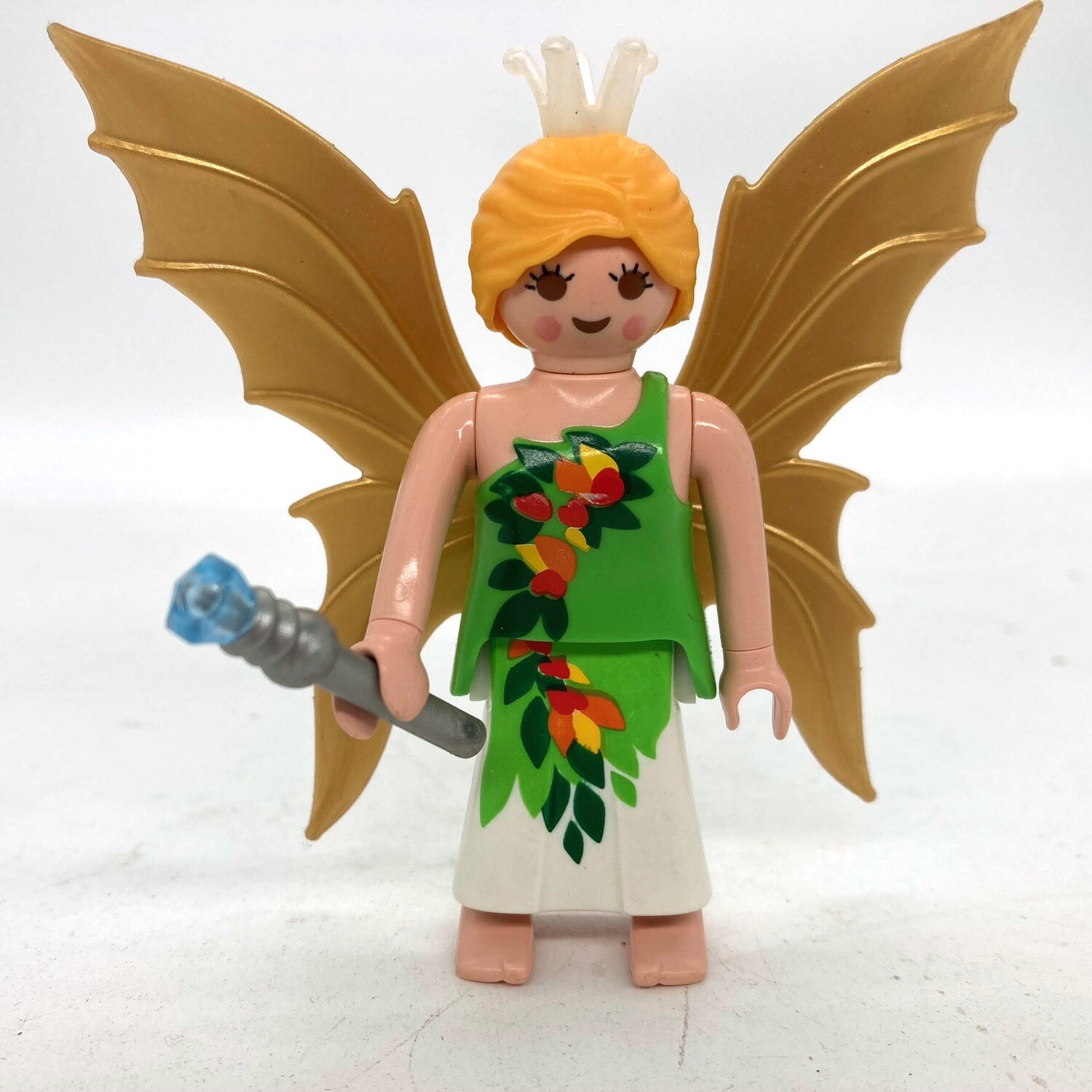 playmobil fée vert doré