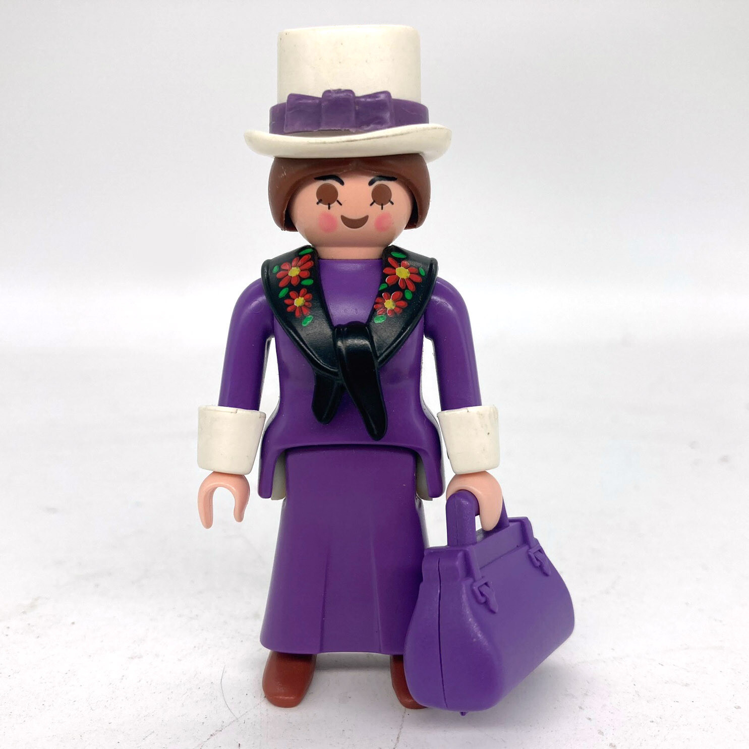 playmobil femme violet 1900