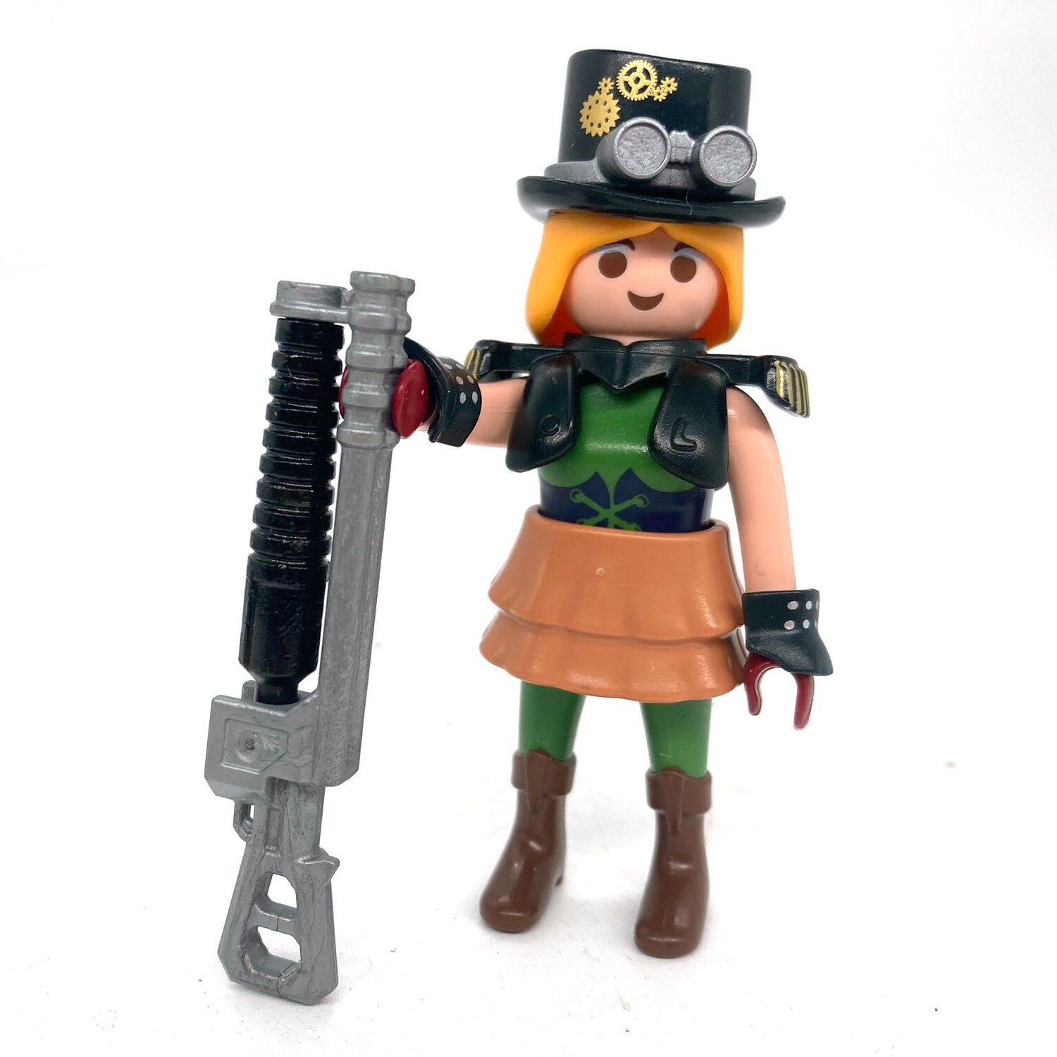 playmobil femme steampunk fusil