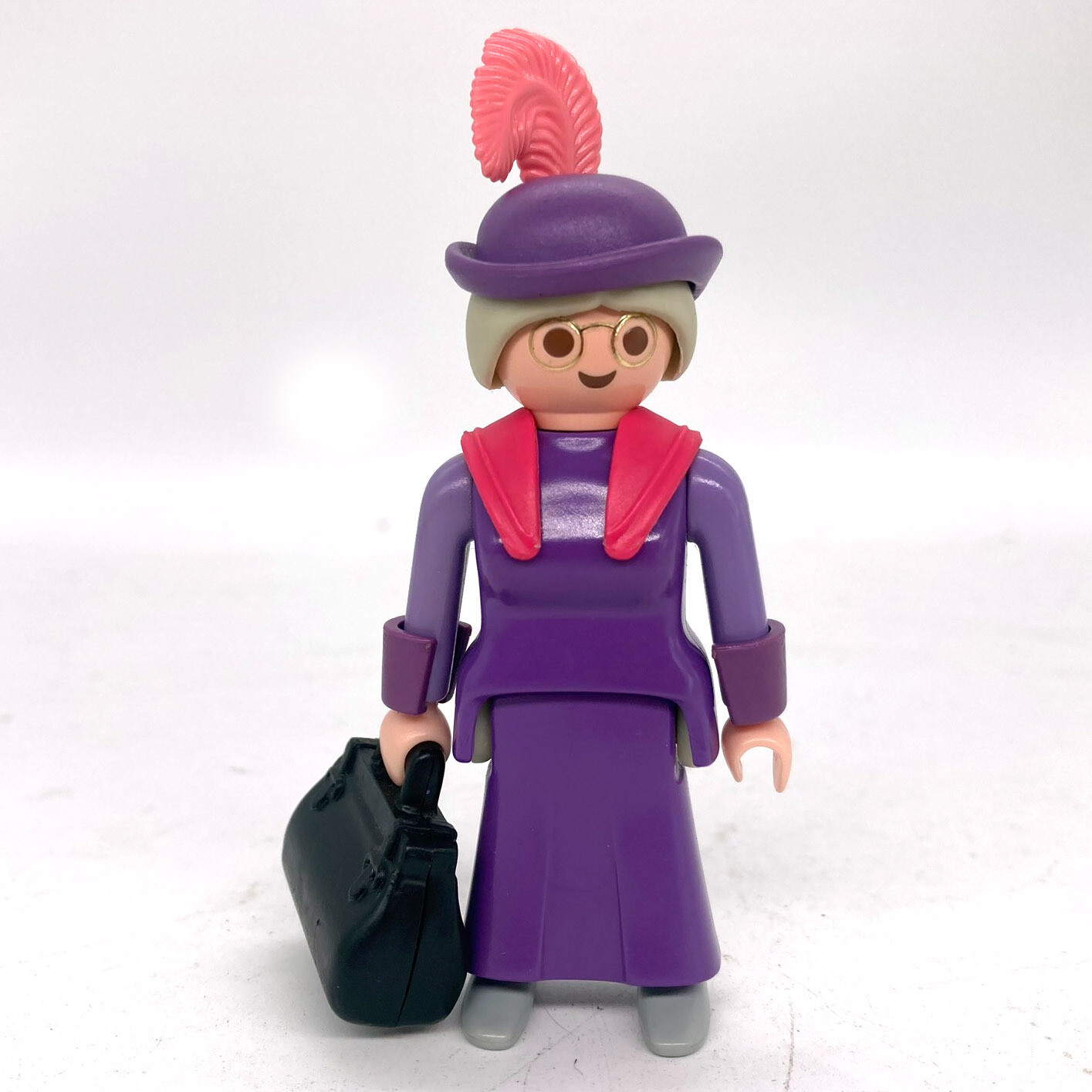 playmobil femme violet 1900