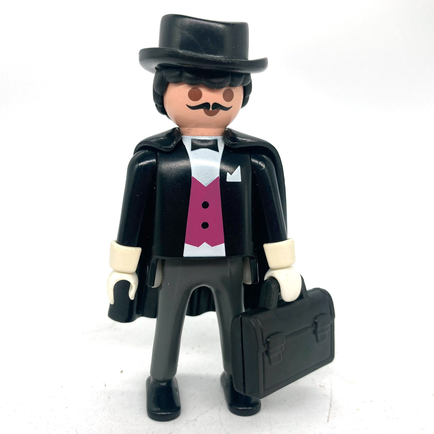 Playmobil homme 1900 valise noir