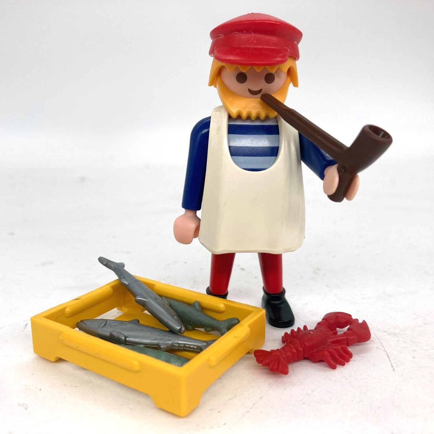 playmobil pecheur poisson