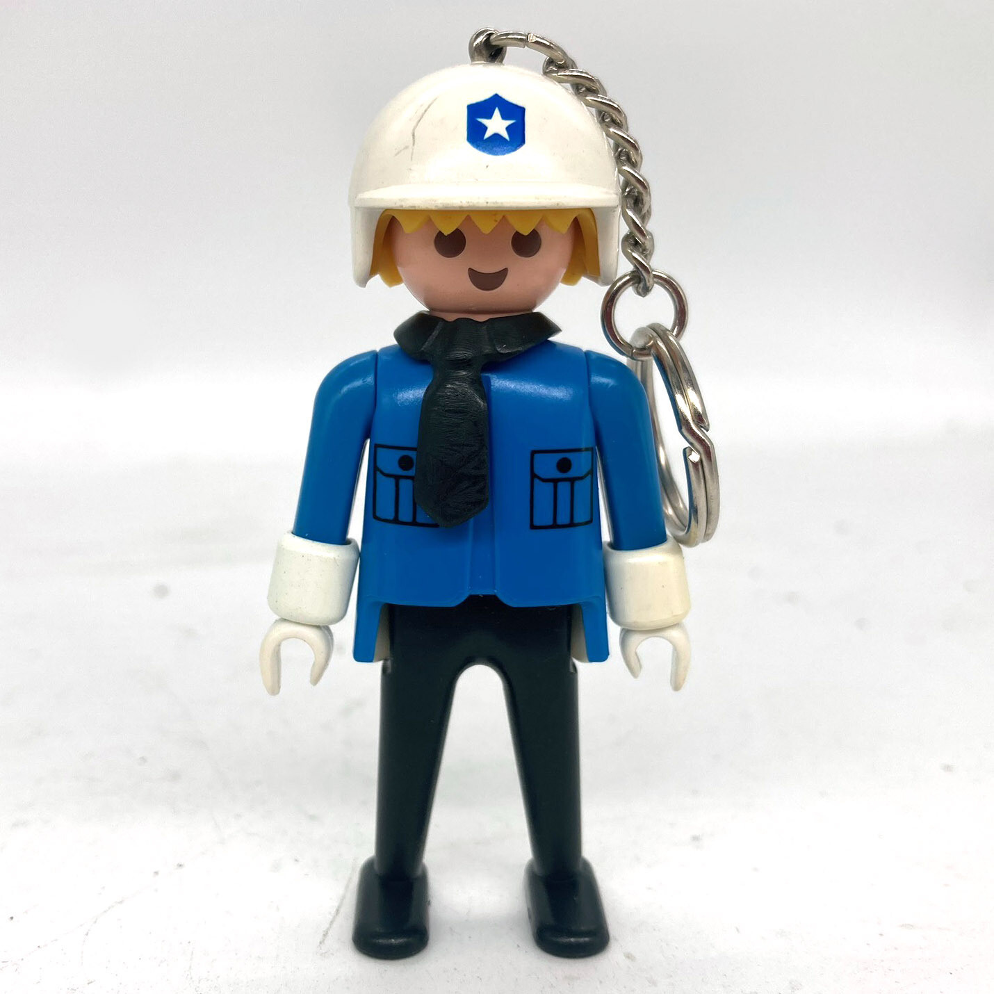 Playmobil porte clé policier vintage