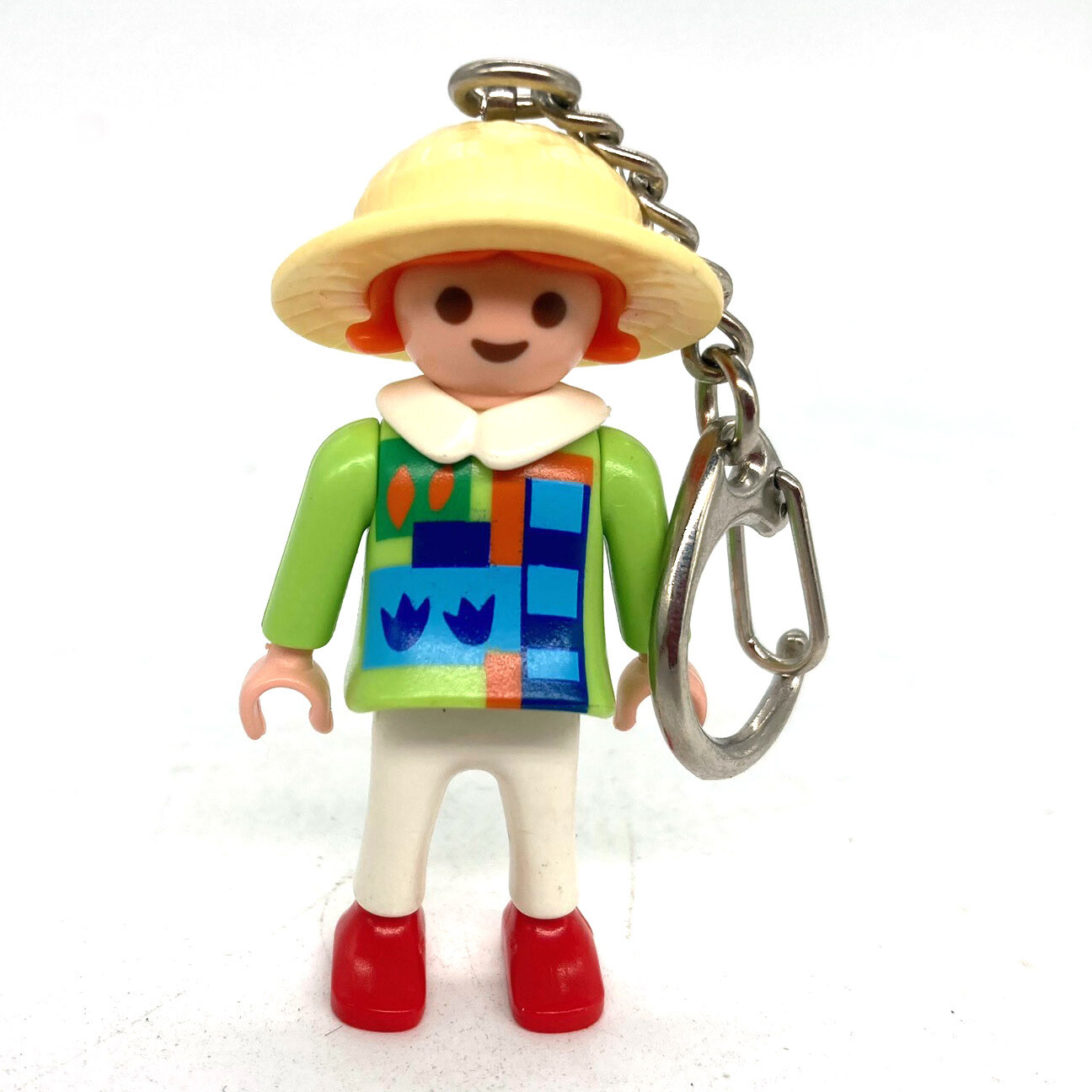 Playmobil porte clé enfant chapeau