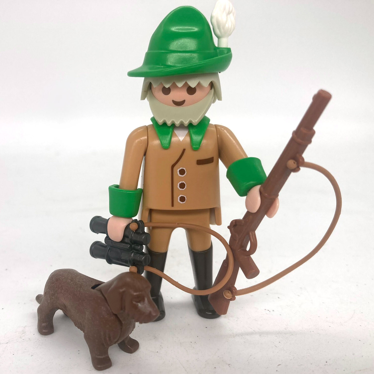 playmobil chasseur garde chasse