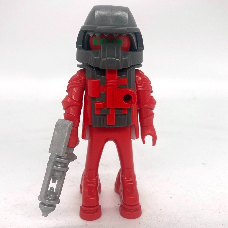 playmobil astronaute rouge