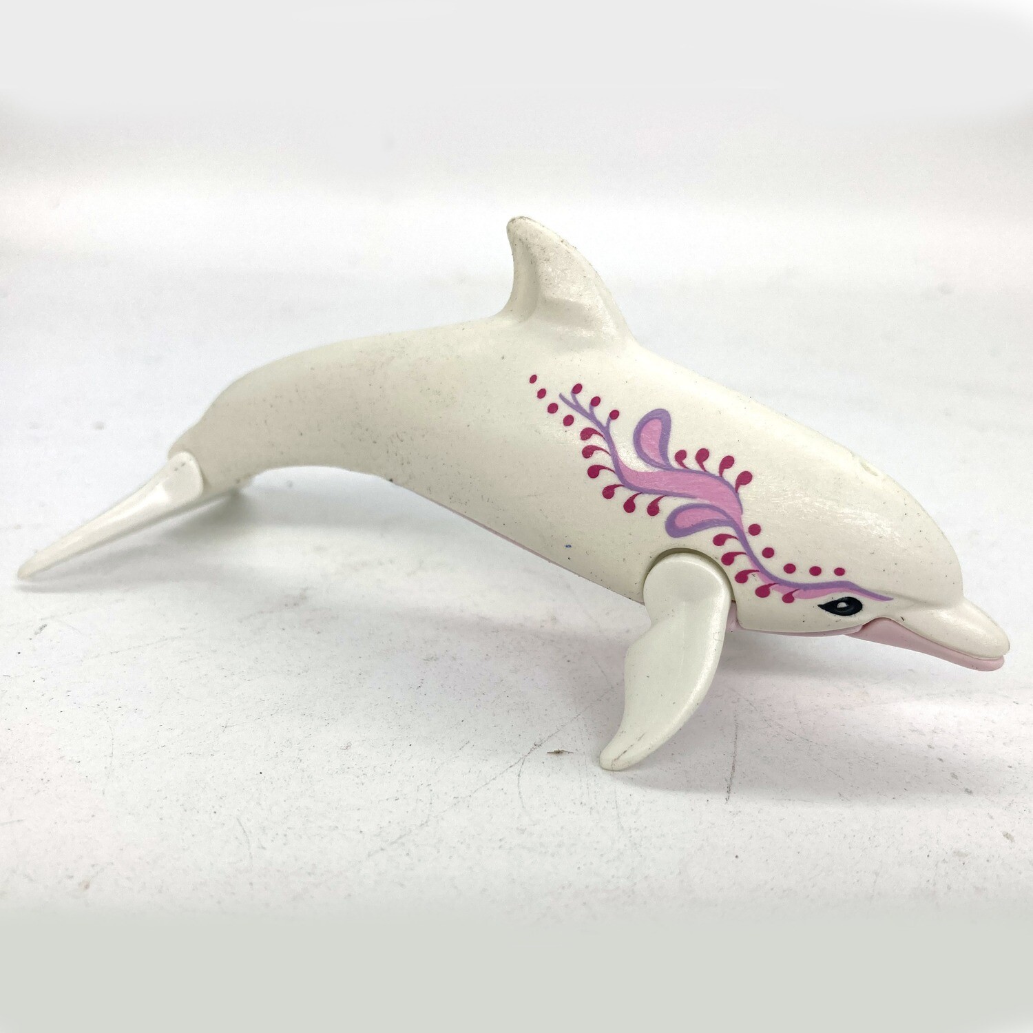 Playmobil dauphin blanc décoré