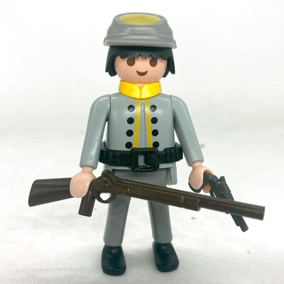 Playmobil Fusil Carabine a verrou et baillonnette Western Sudiste garde anglais