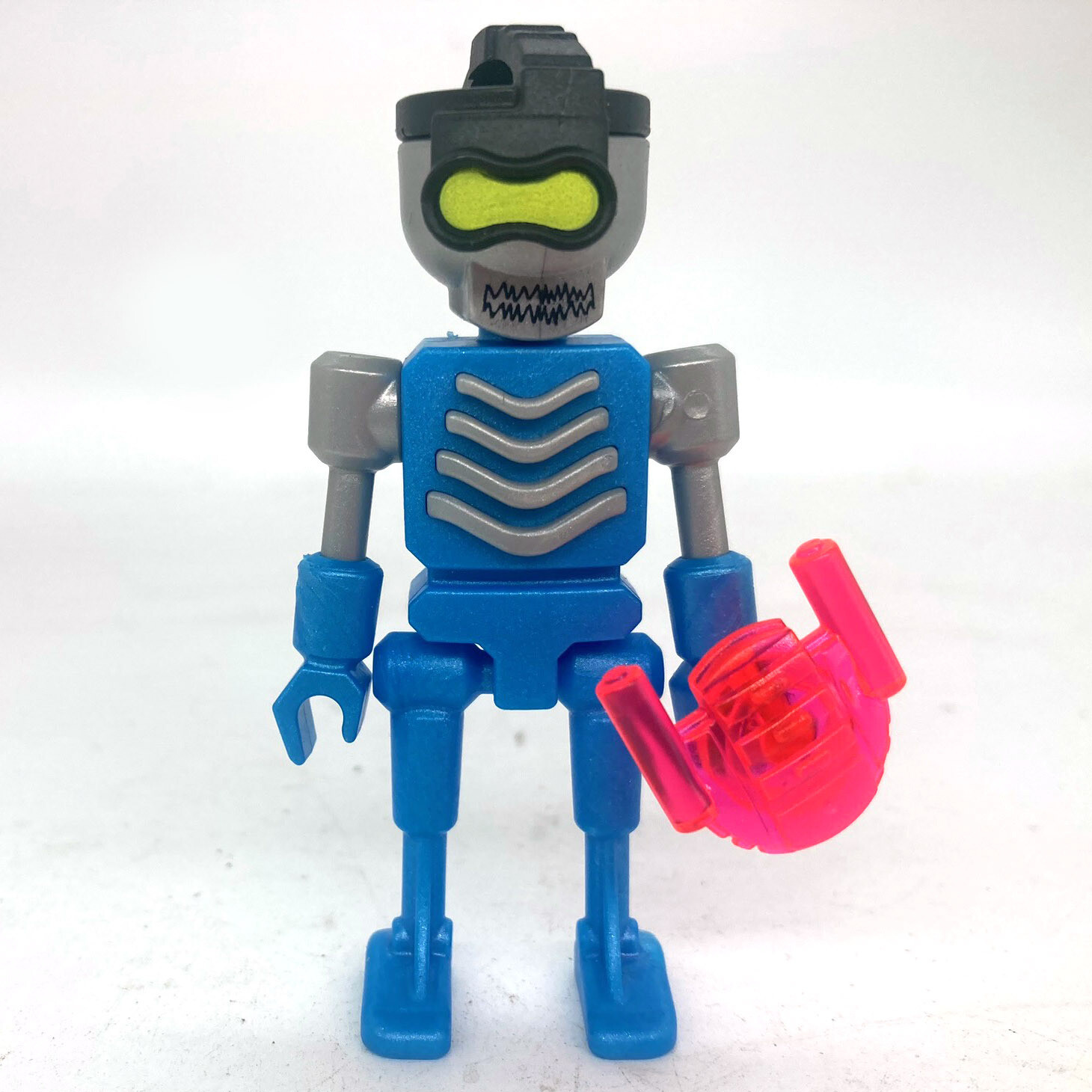 playmobil robot bleu