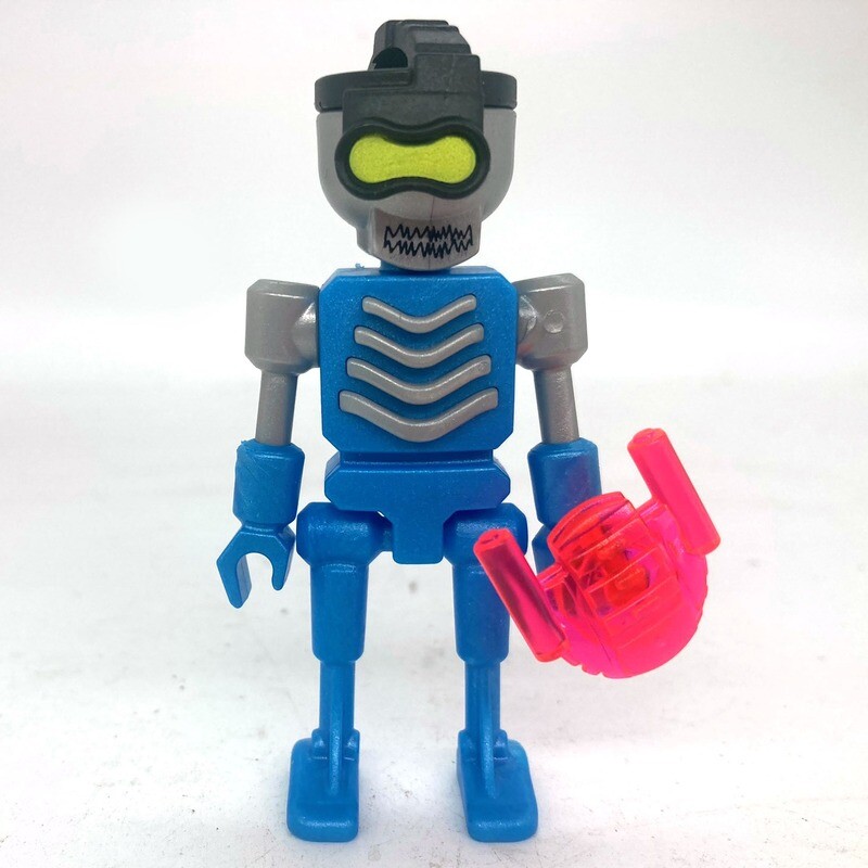 playmobil robot bleu