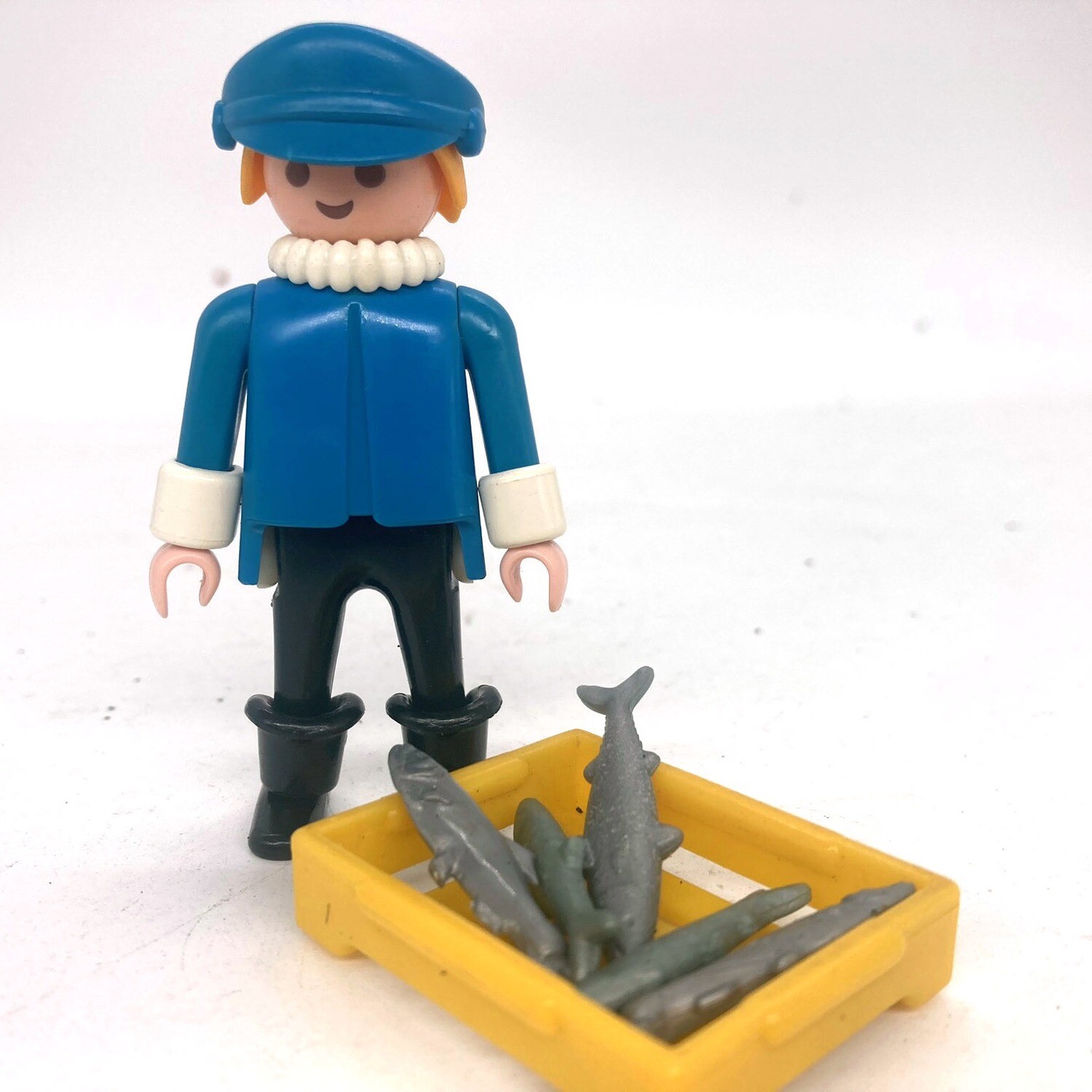 playmobil pecheur poisson bleu suzanne