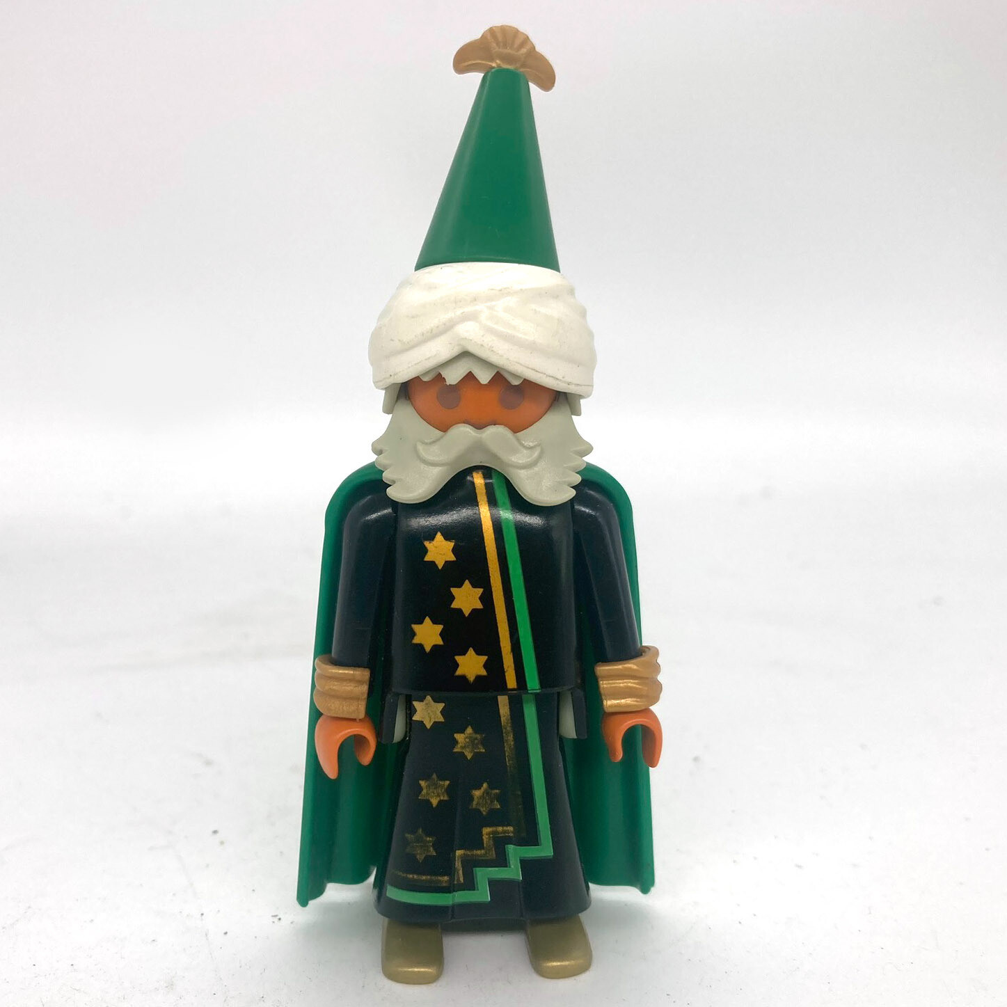 Playmobil roi mage noir