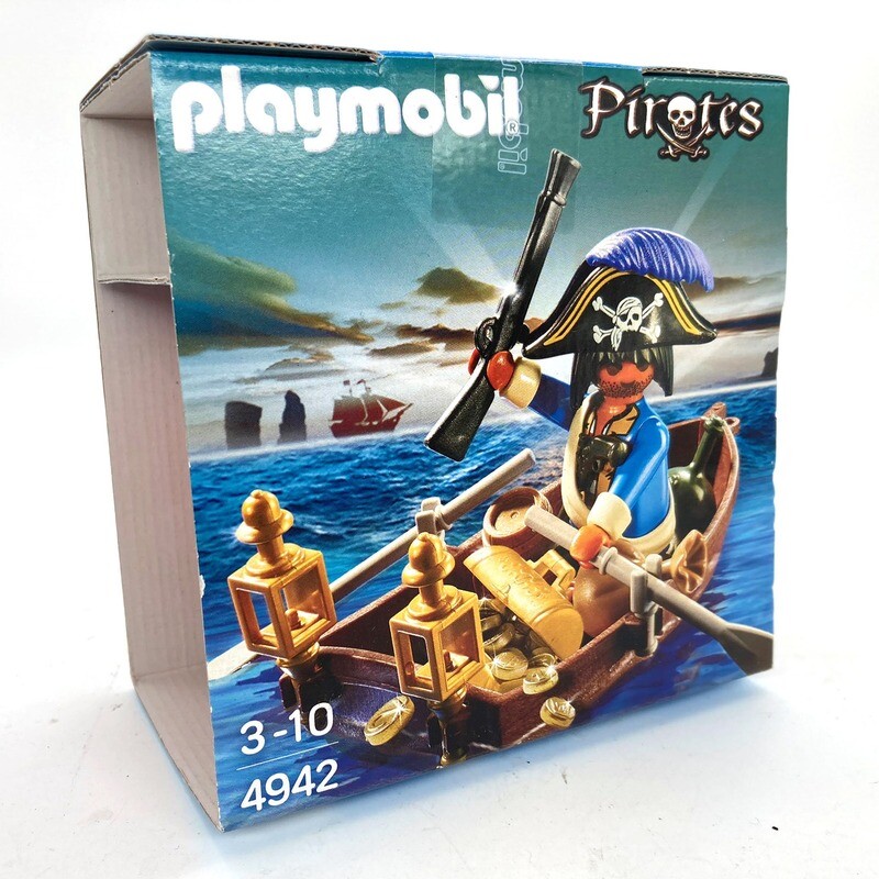 playmobil 4942 oeuf pâques barque pirate