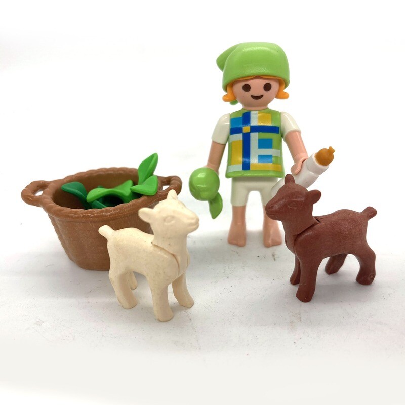 playmobil 4674 enfant et chèvre