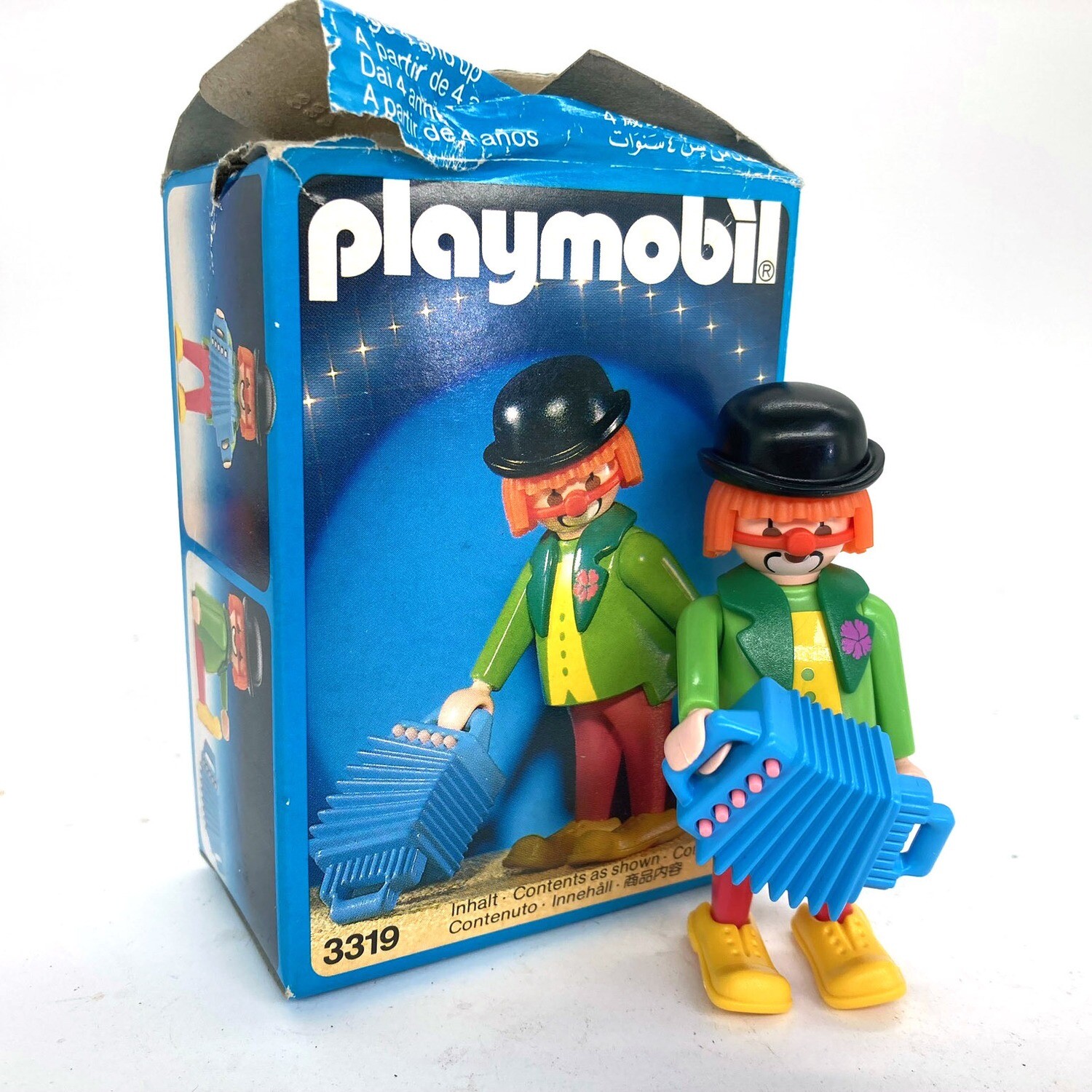 playmobil 3319 clown accordeon