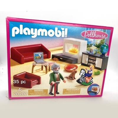 playmobil 70207 solon canapé rouge