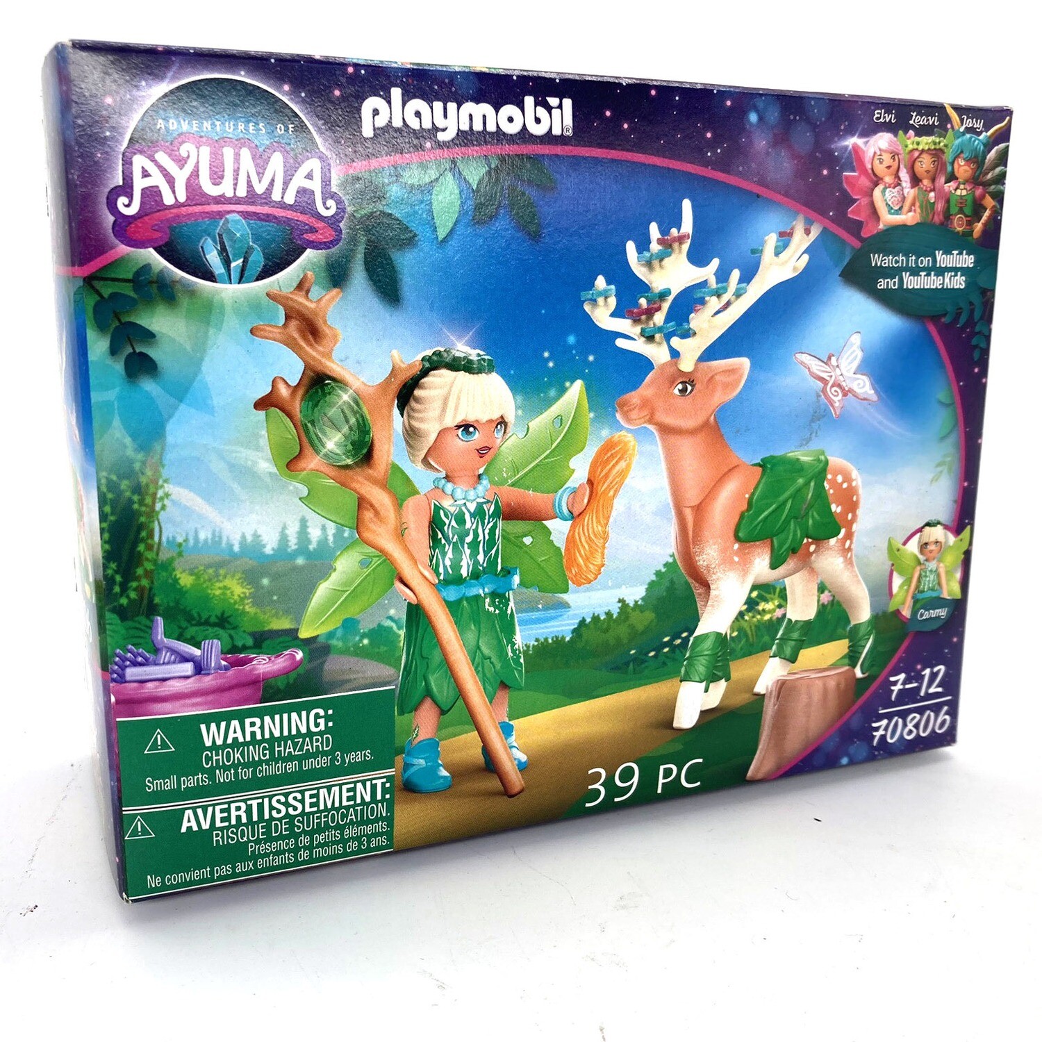 playmobil 70806 fée et cerf