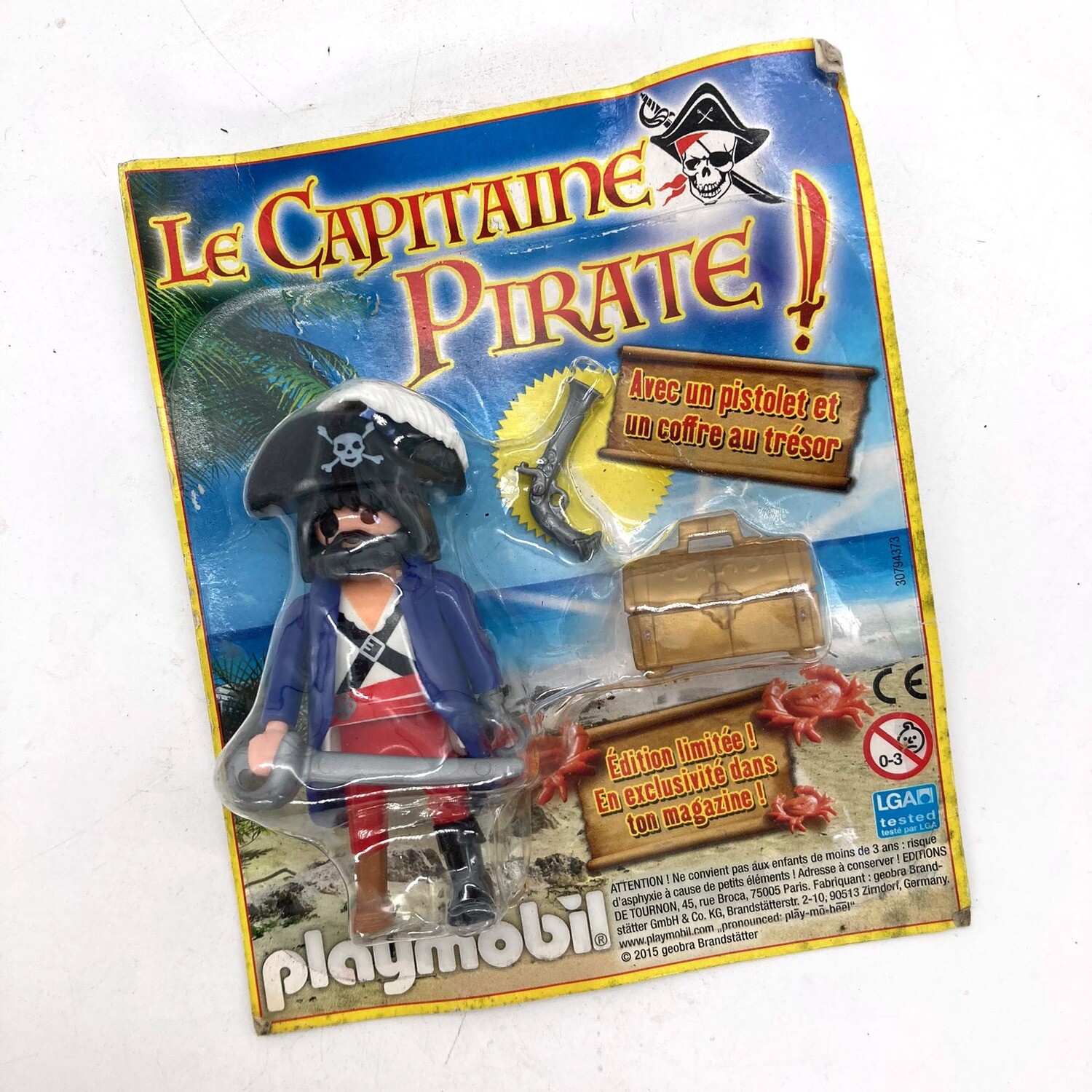 playmobil capitaine pirate