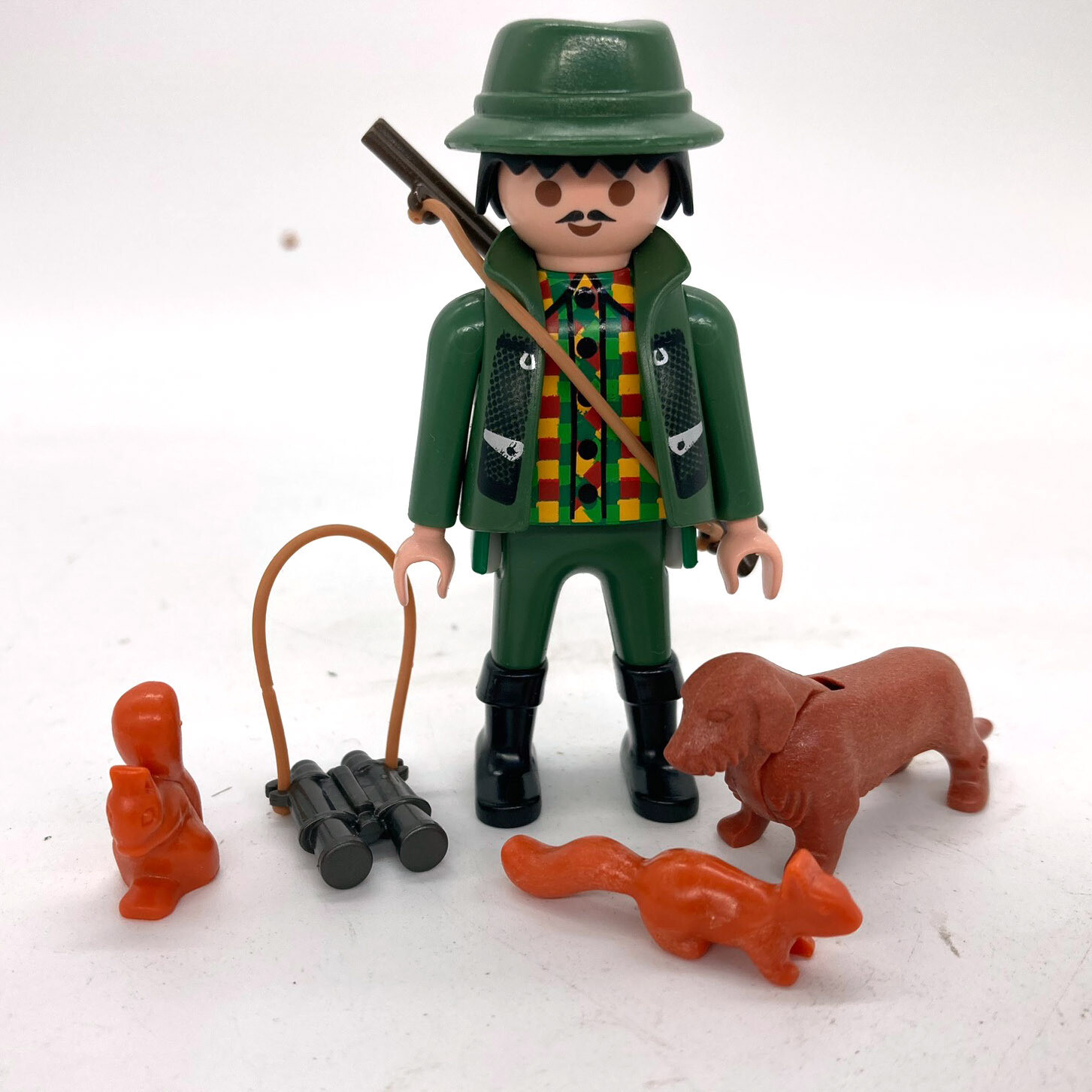 playmobil chasseur vert