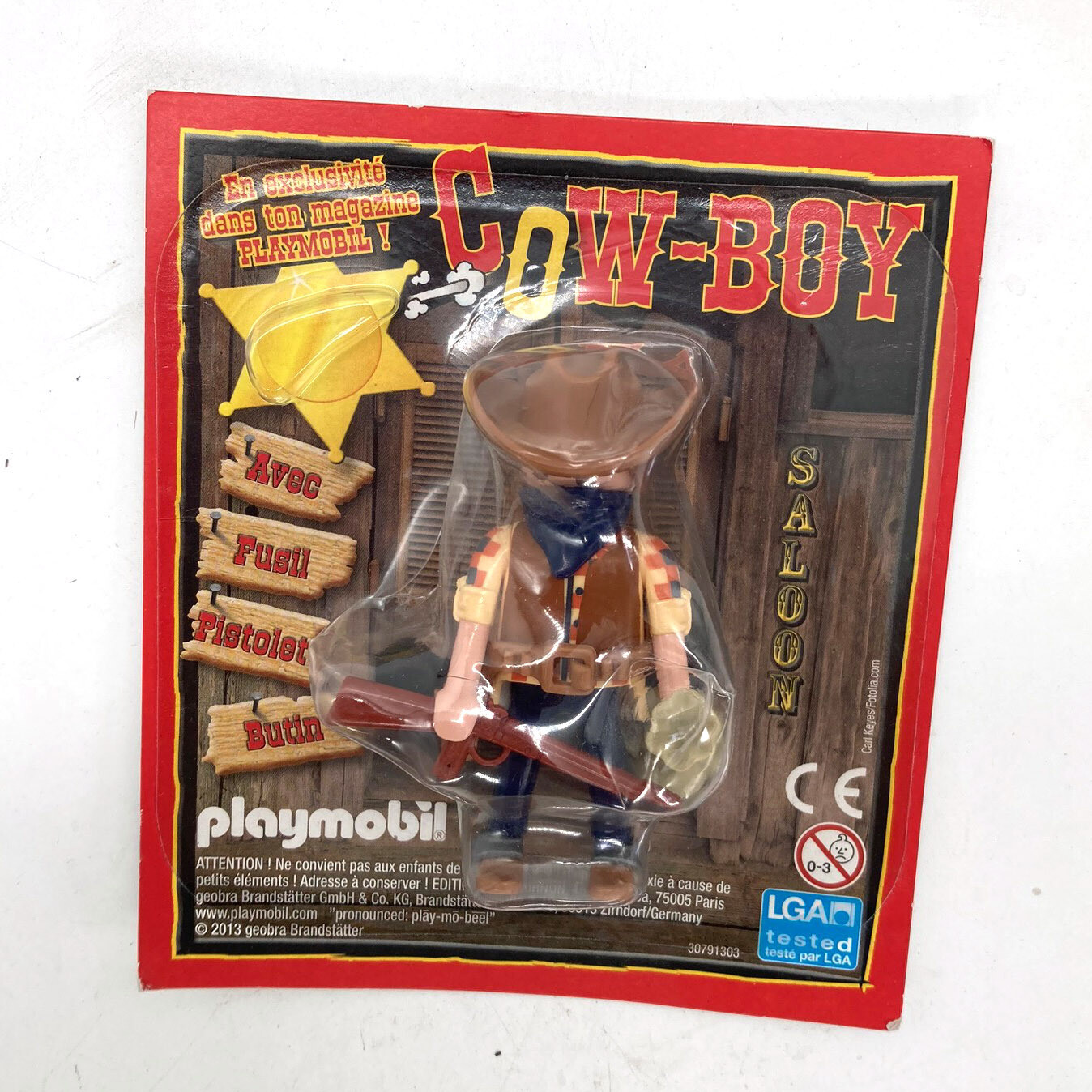 playmobil blister cowboy bandit