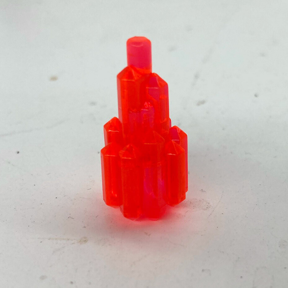 playmobil crystal long orange fluo