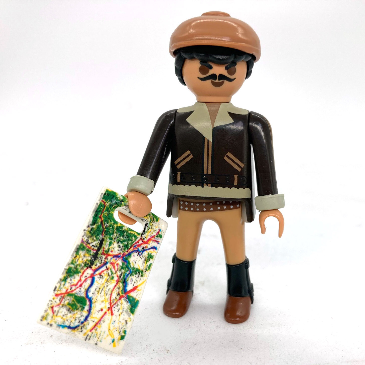 playmobil pilote automobile 1900