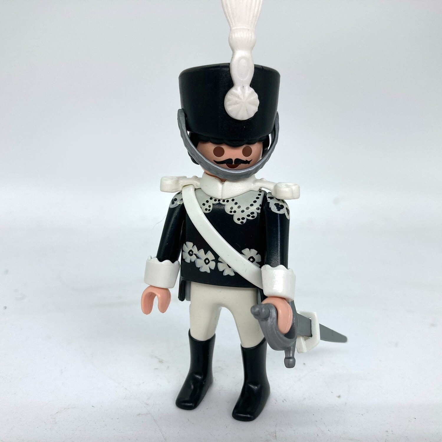 Playmobil garde noir blanc