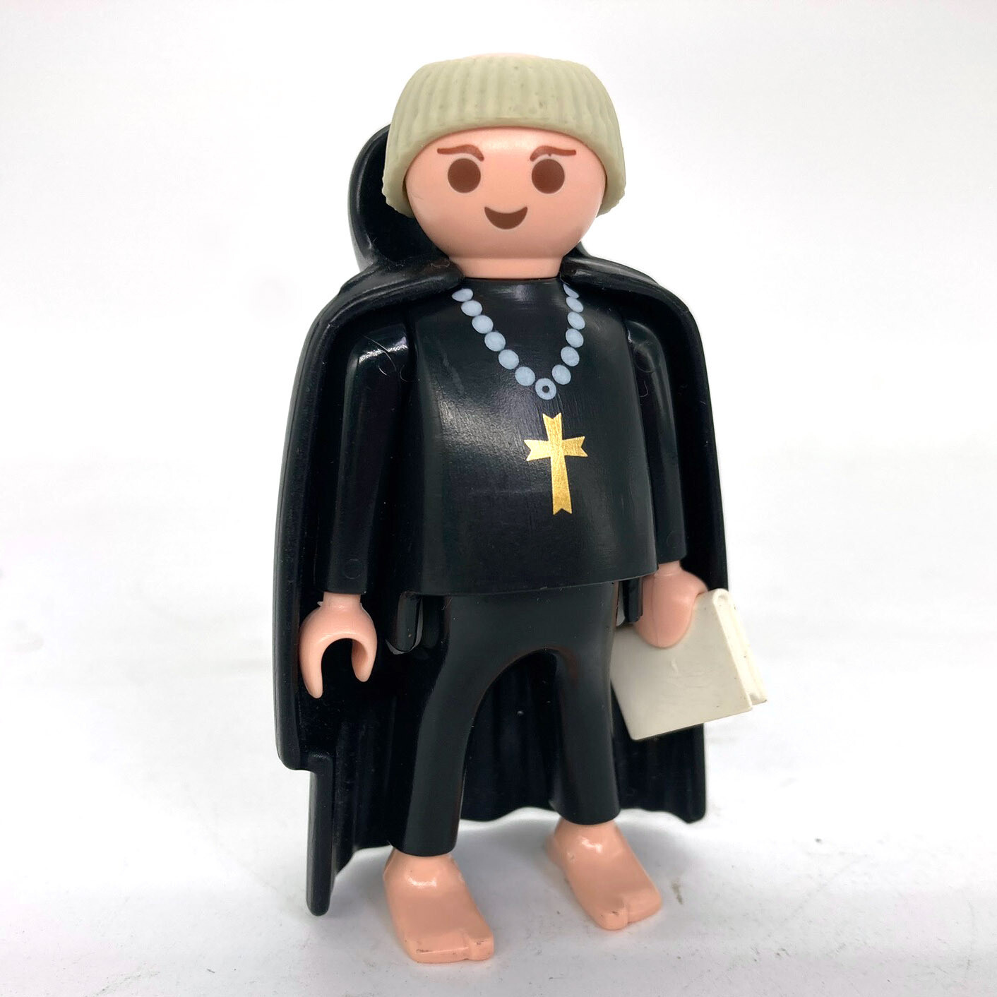 playmobil moine noir 2