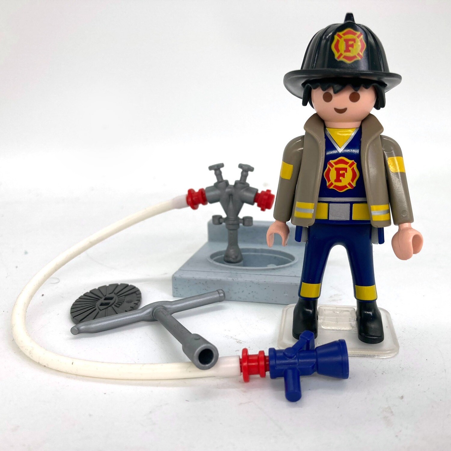playmobil pompier bouche d'incendie