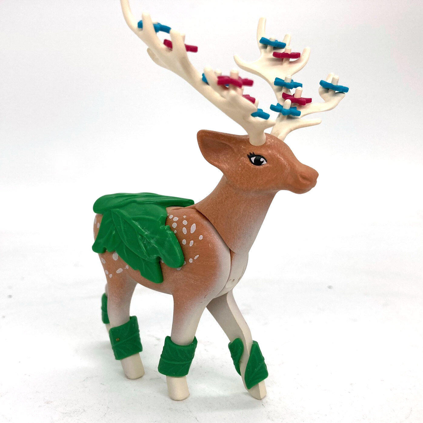 playmobil cerf fleur