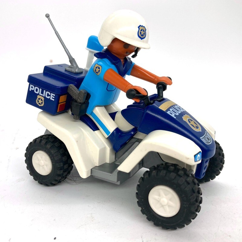 playmobil quad de police